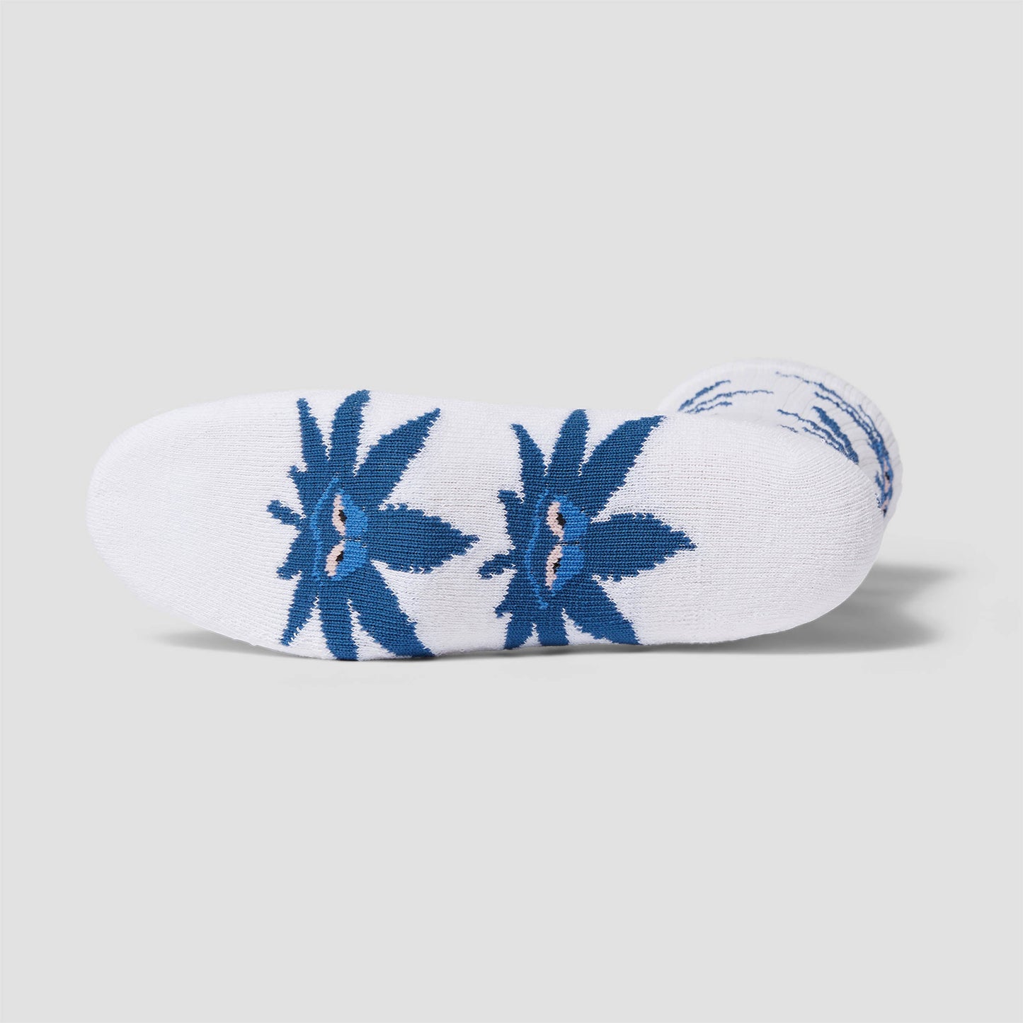 HUF Green Buddy Pl Sock White