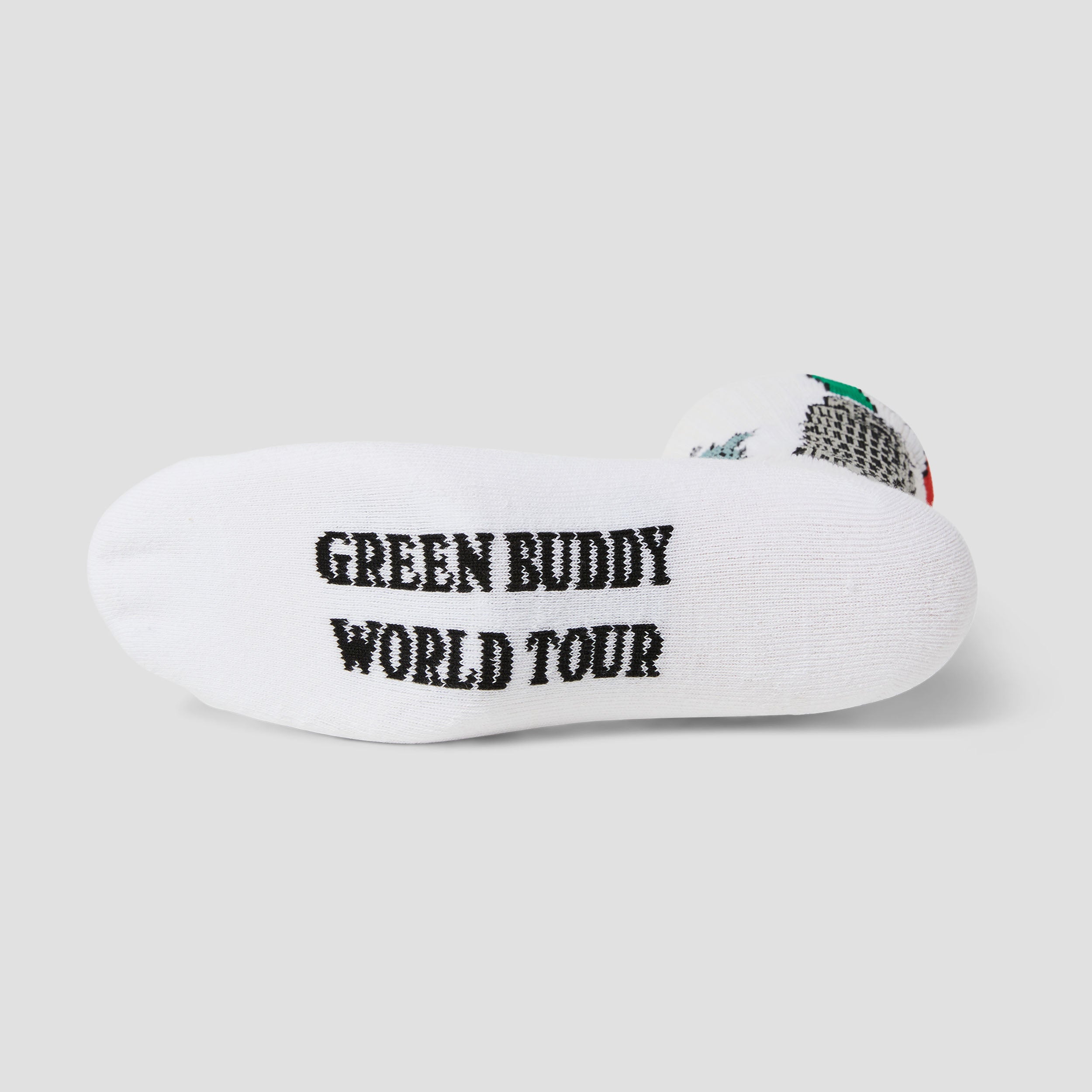 HUF Green Buddy Tourist Sock White