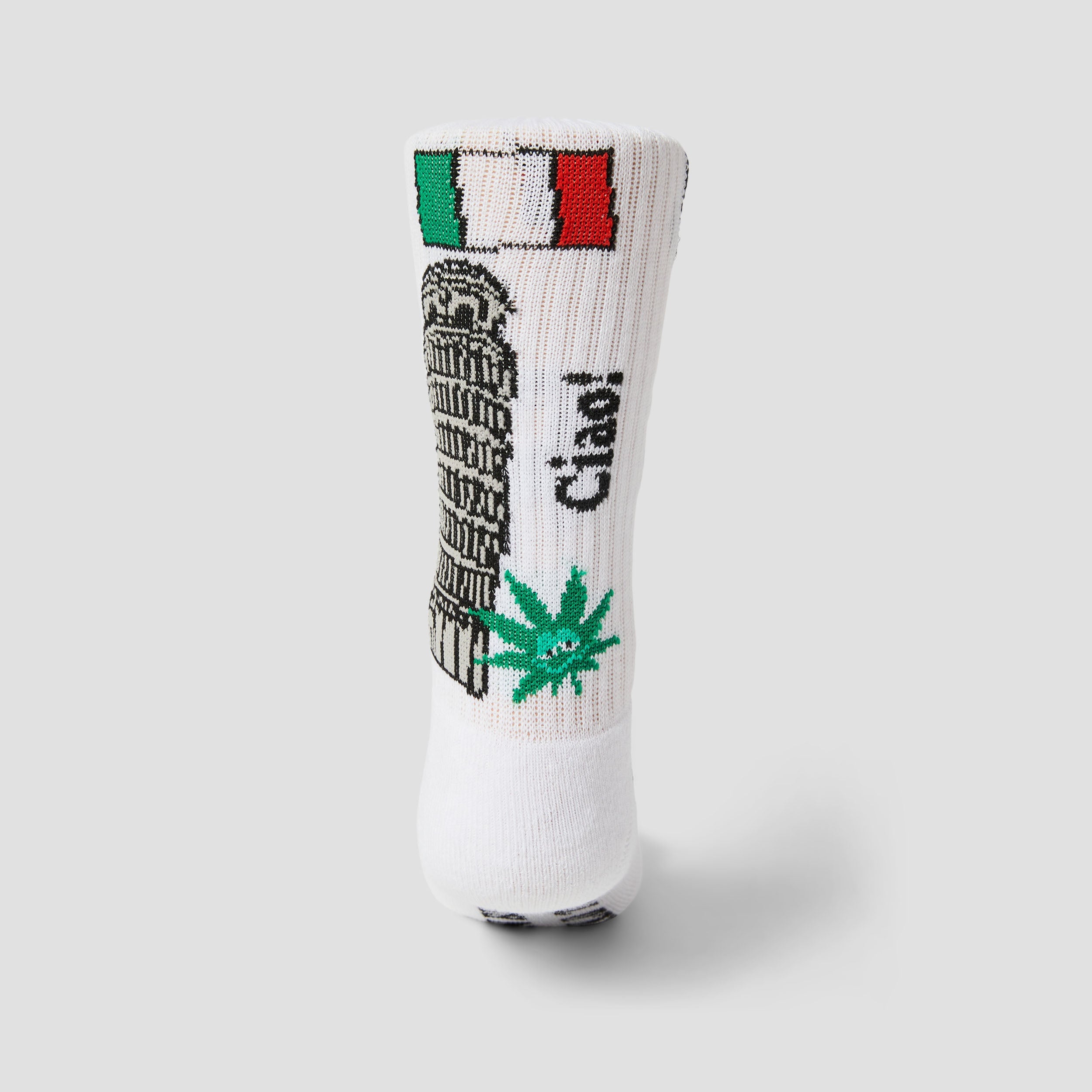 HUF Green Buddy Tourist Sock White