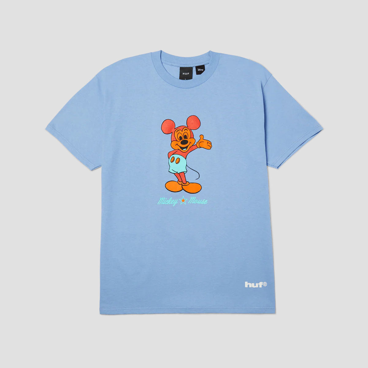 HUF x Mickey Mouse Greeting T-Shirt Digital Violet