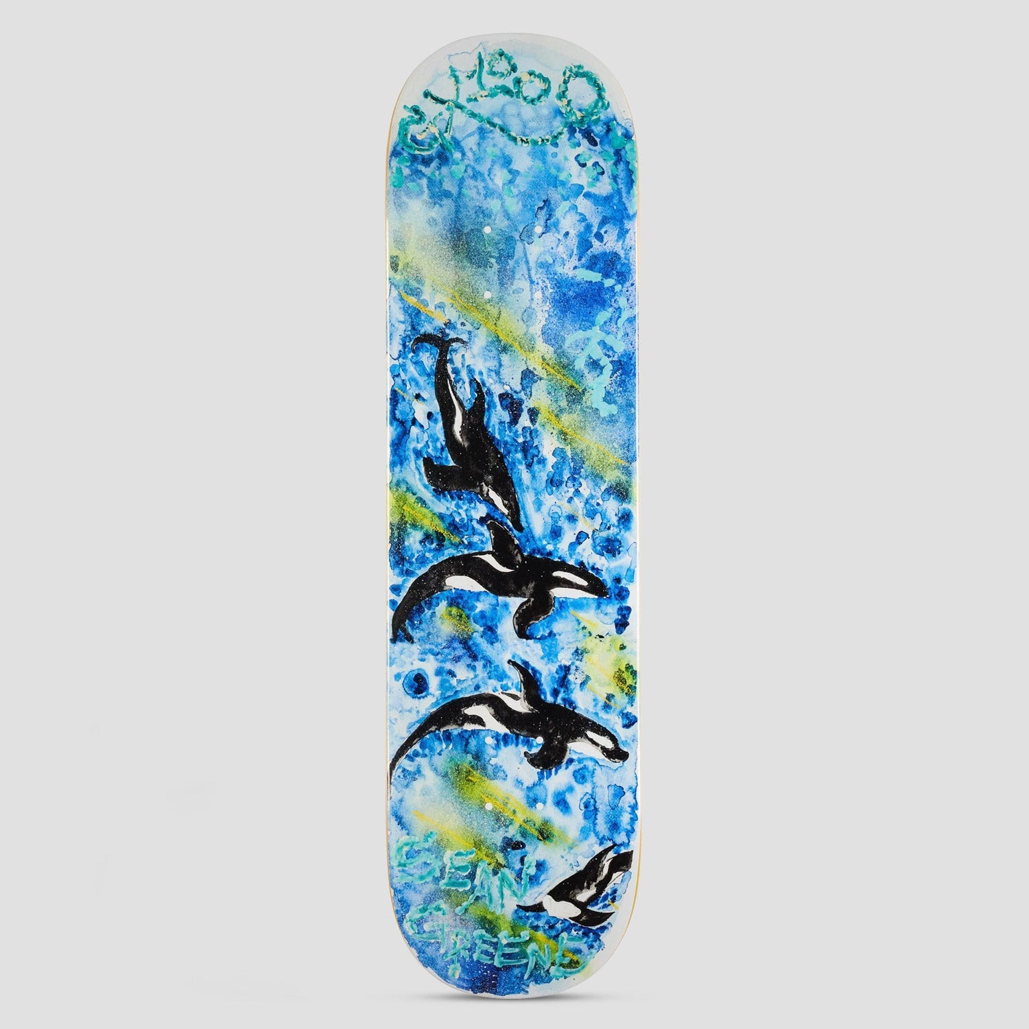 GX1000 8.25 Killer Whale Greene Skateboard Deck Multi