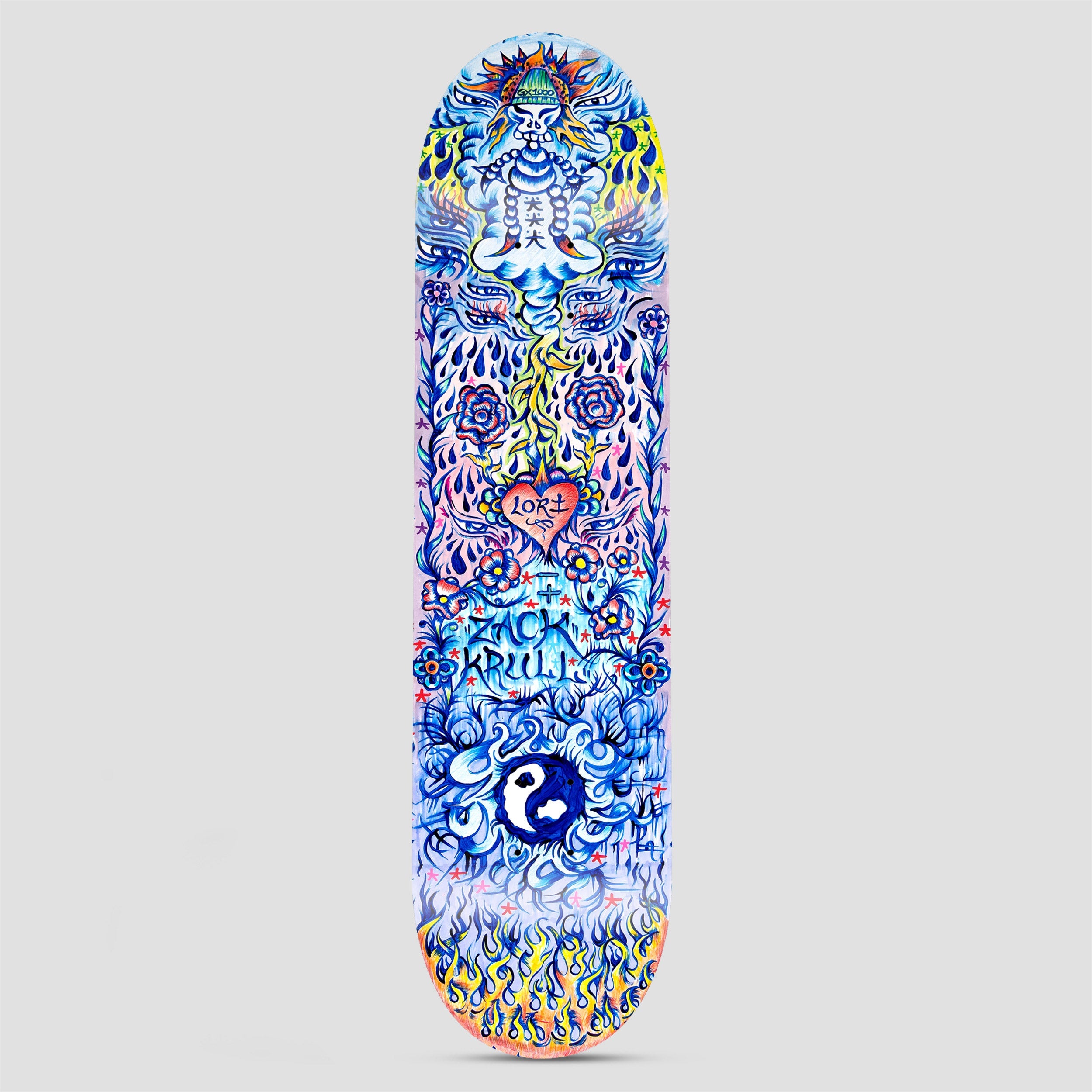 GX1000 8.375 Lori Krull Skateboard Deck Multi
