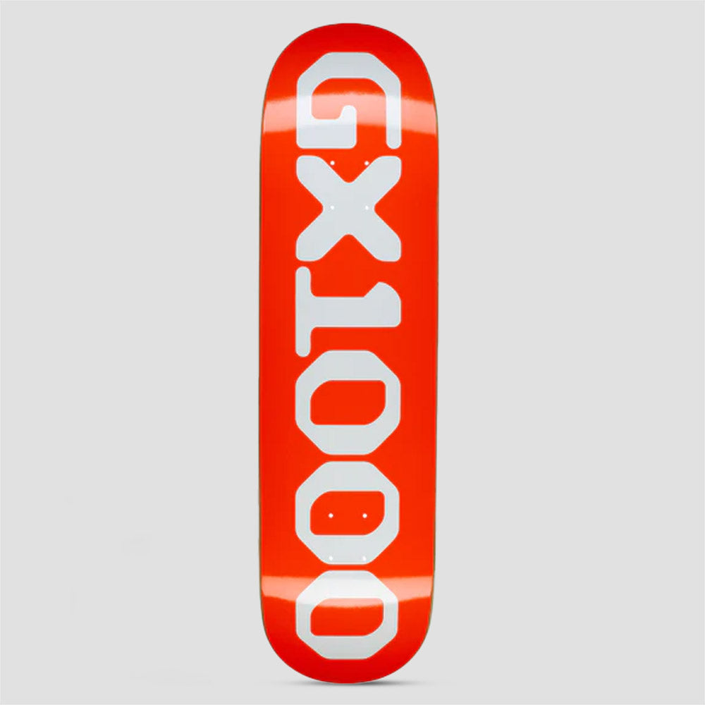 GX1000 8.625 OG Logo Skateboard Deck Orange