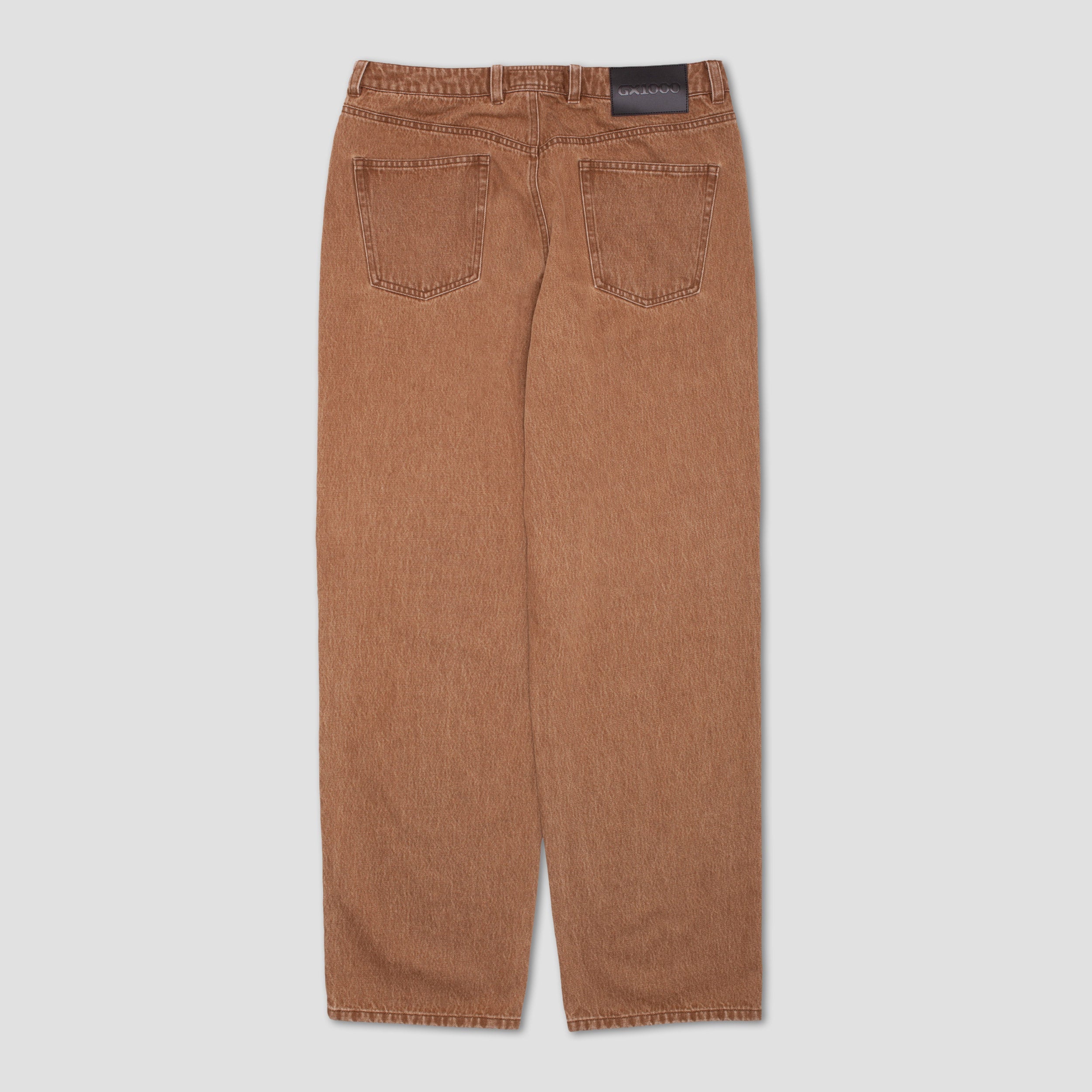 GX1000 Baggy Pant Brown Wash