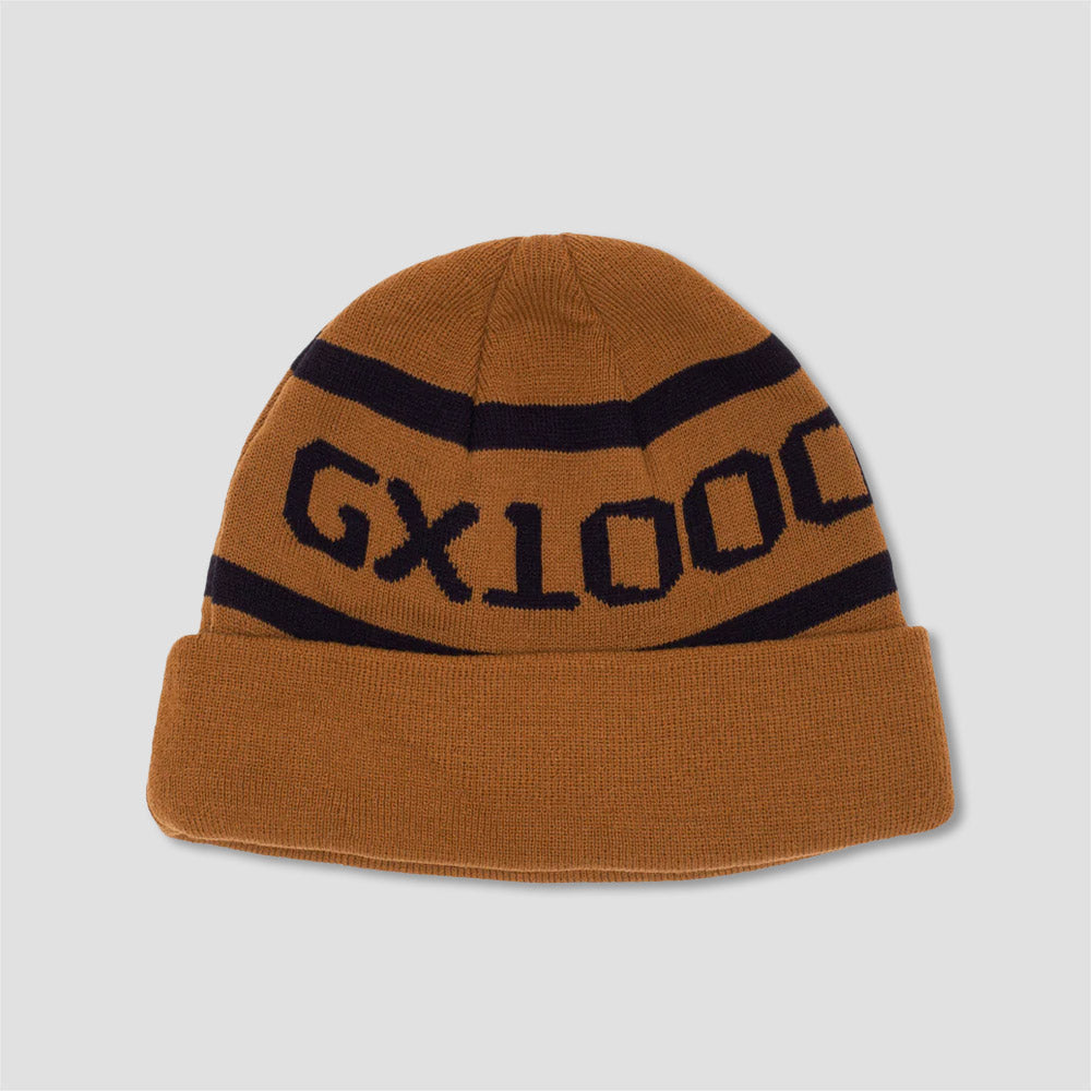 GX1000 OG Logo Beanie Brown / Black