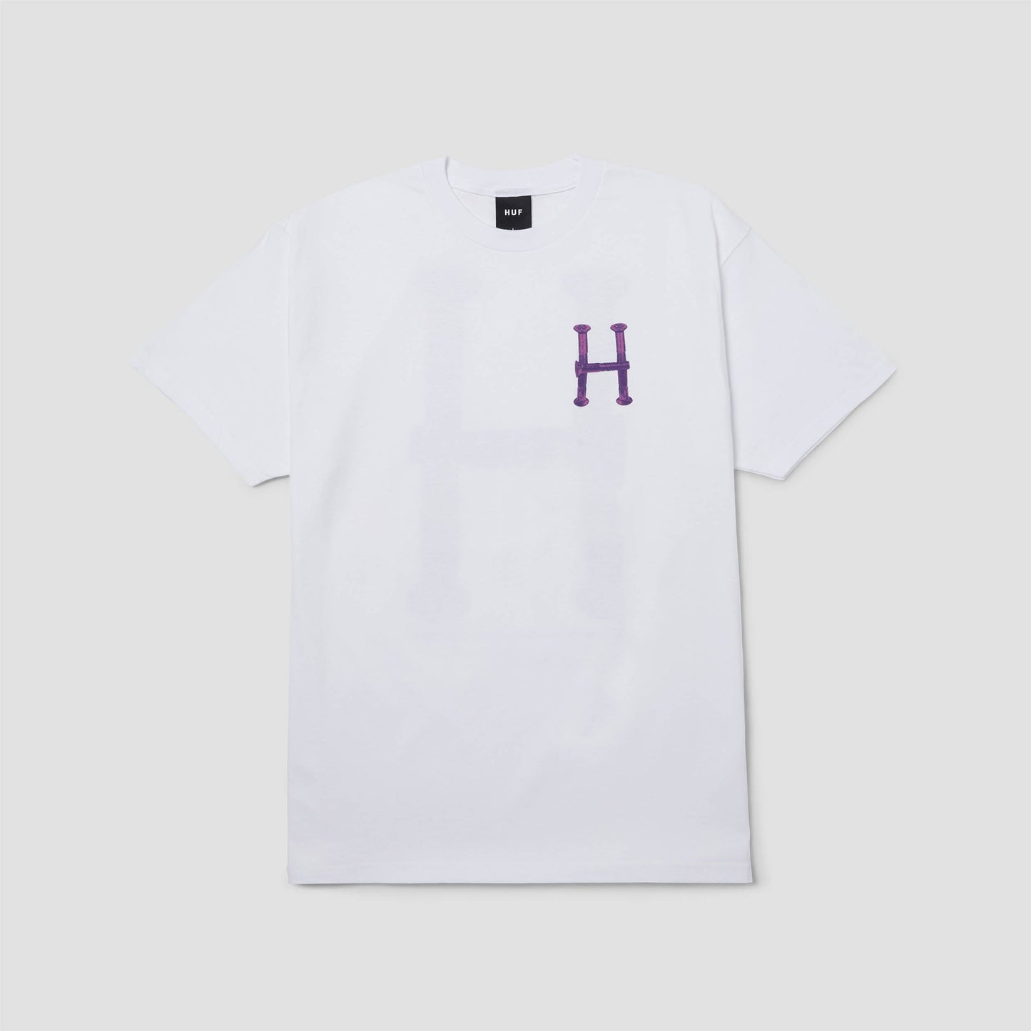 HUF X Bronze H Bolts Triple Triangle Shortsleeve T-Shirt White