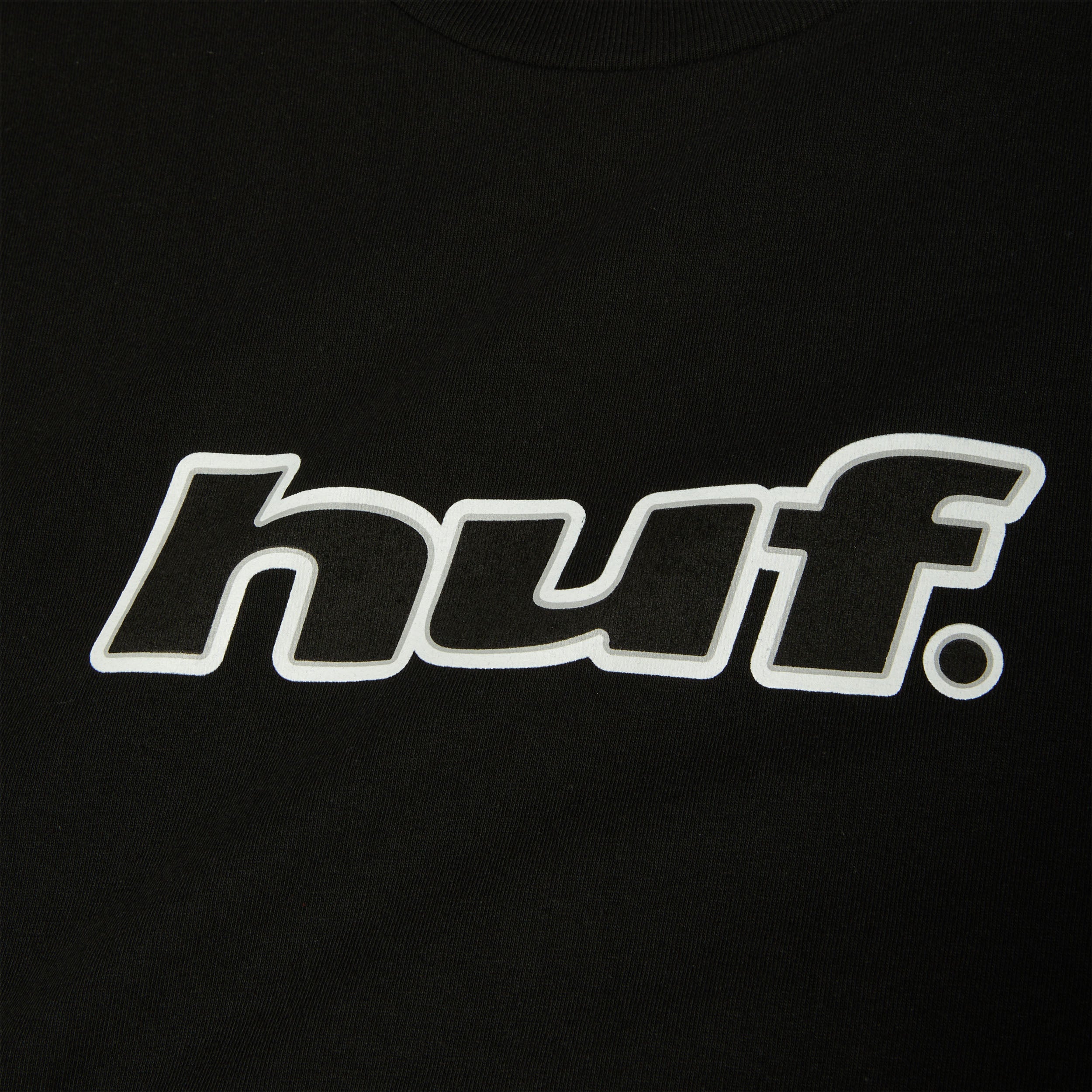HUF H Dot T-Shirt Black