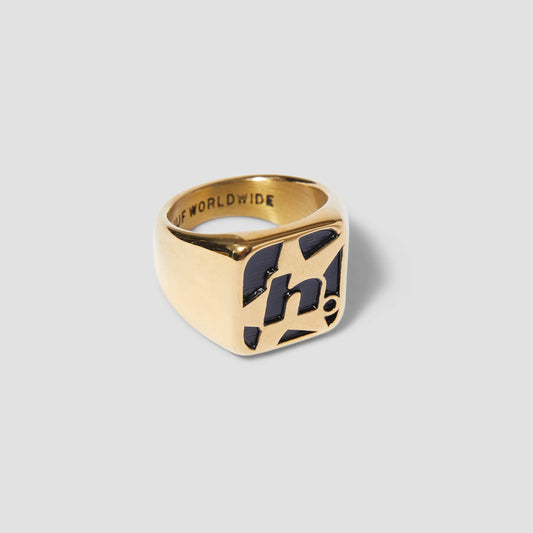 HUF H Star Ring Gold