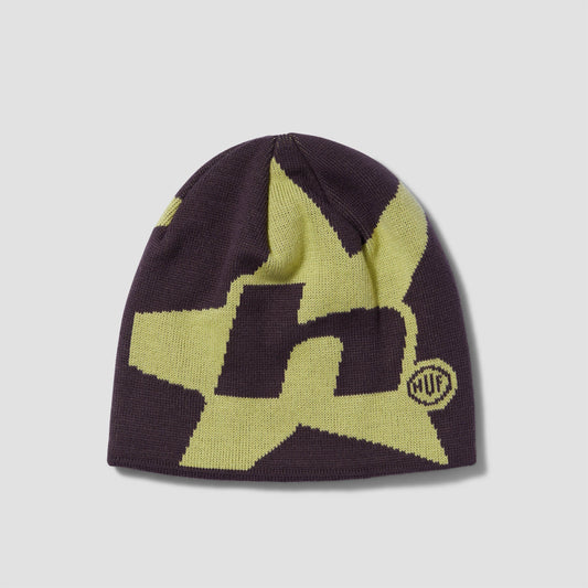 HUF H Star Skull Beanie Raisin