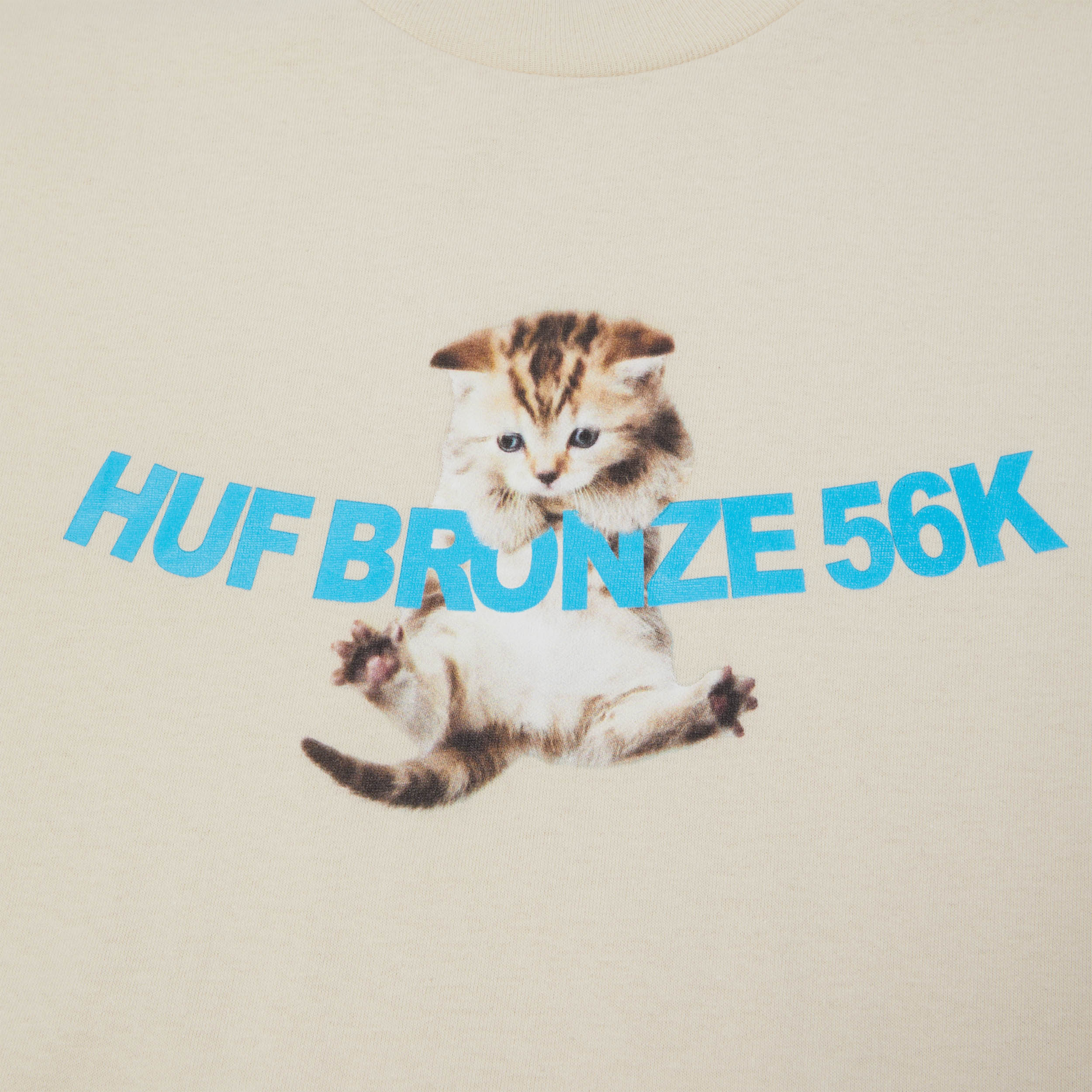 HUF X Bronze Hang In There Shortsleeve T-Shirt Natural