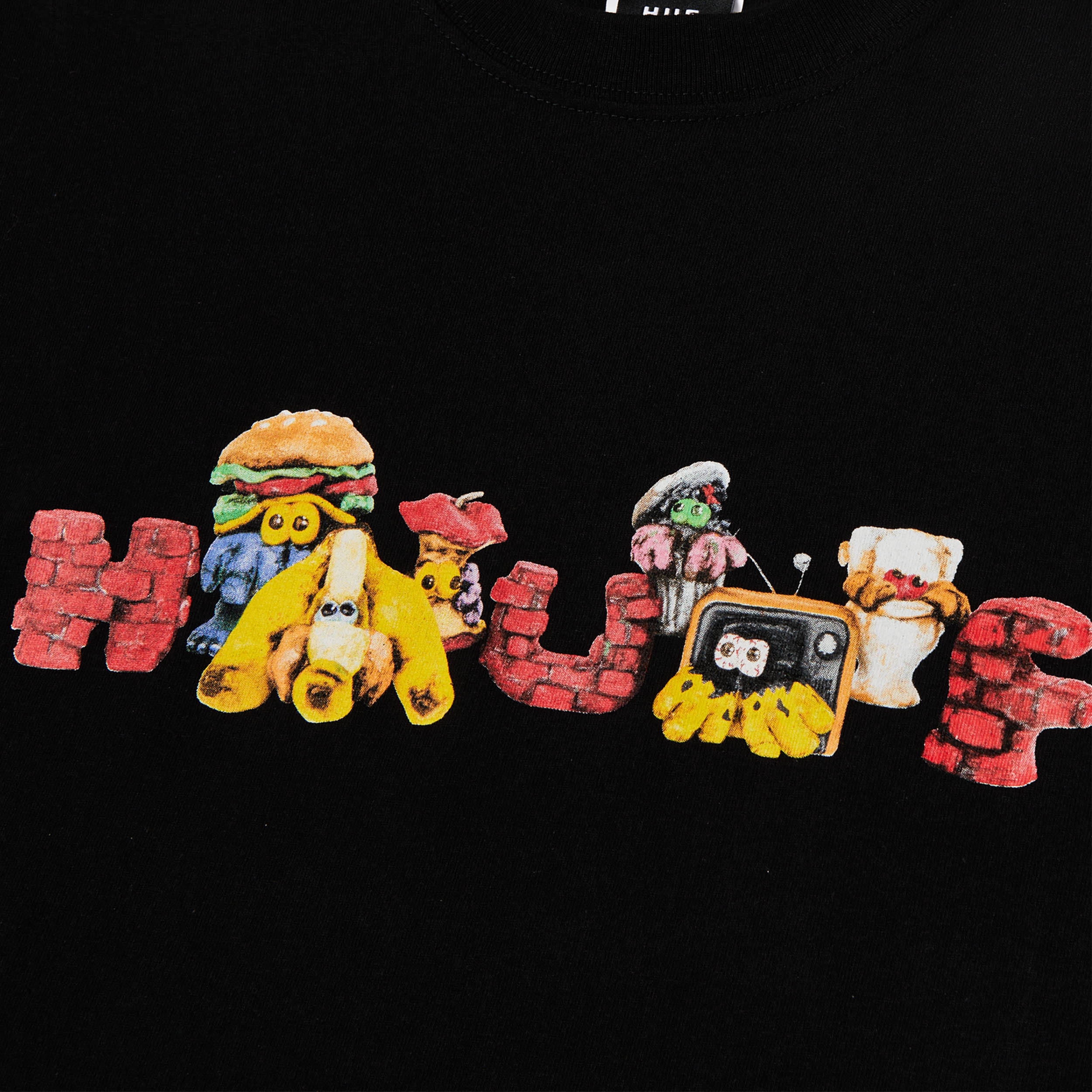 HUF Havecooth Shortsleeve T-Shirt Black