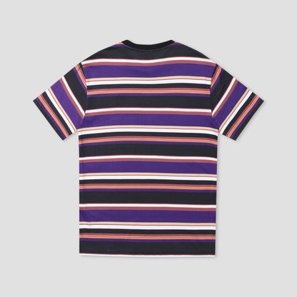 Helas Rayures T-Shirt Purple/Black