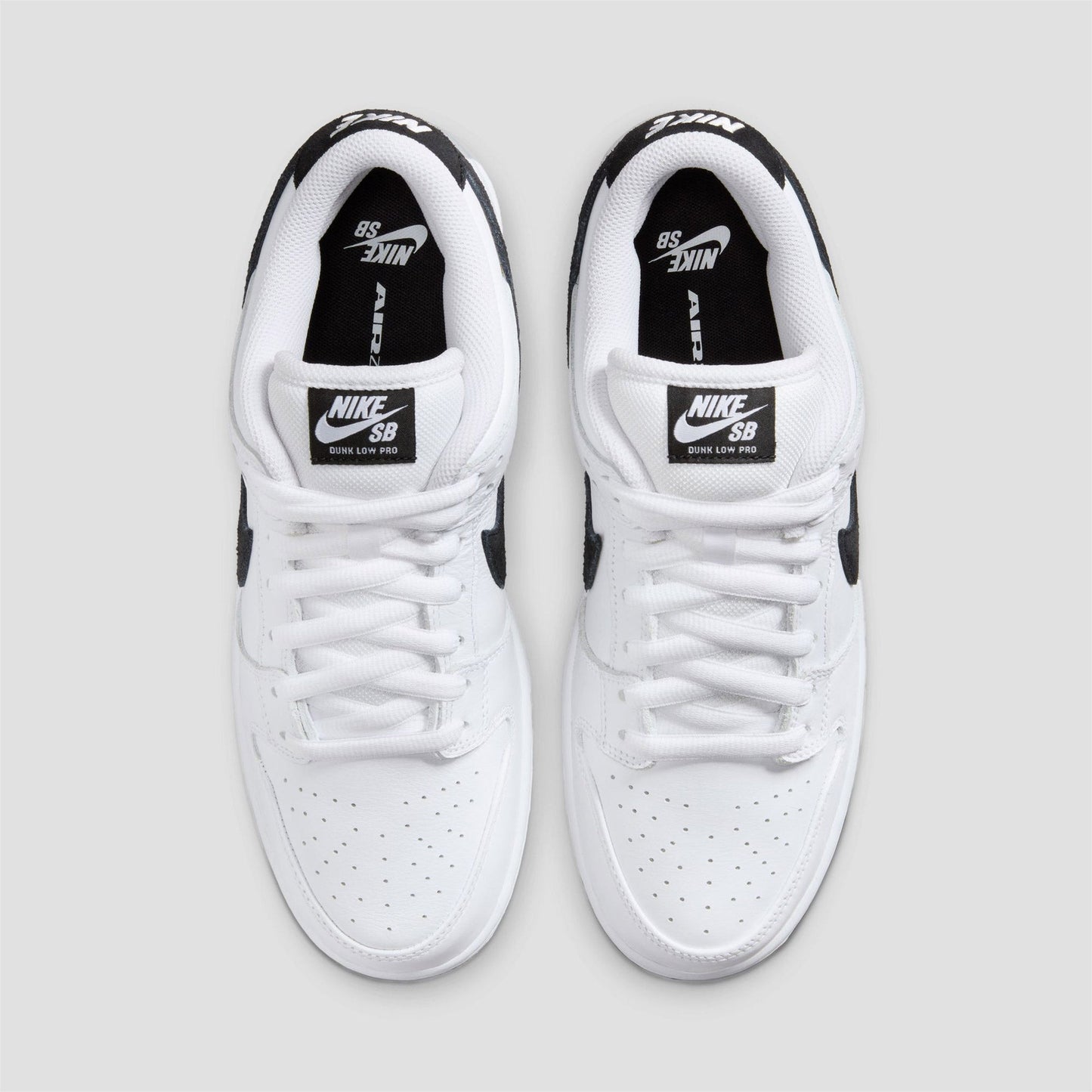 Nike SB Dunk Low Pro Skate Shoes White / Black / White / Black