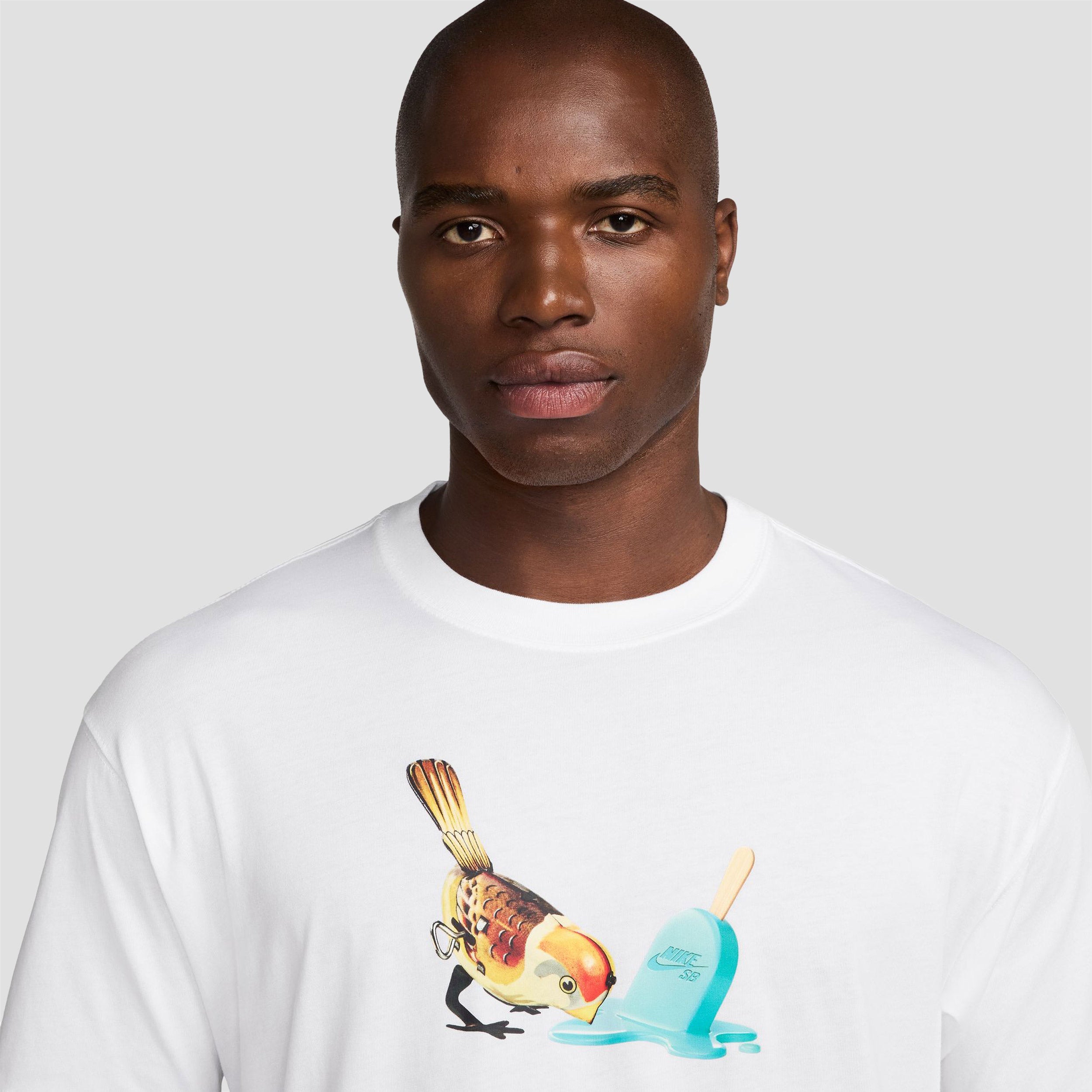 Nike SB OC Ice Cream Max90 Skate T-Shirt White