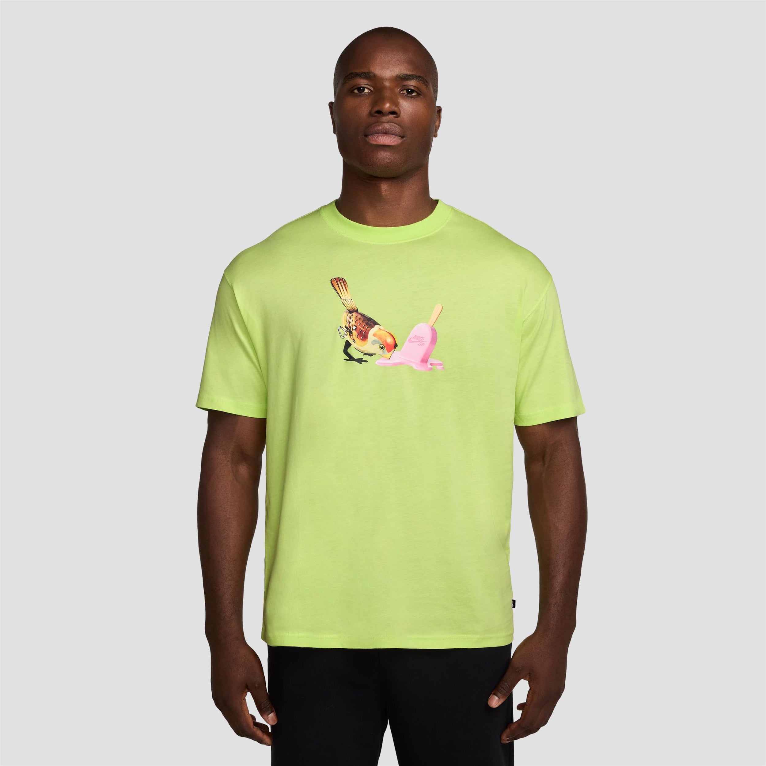 Nike SB OC Ice Cream Max90 Skate T-Shirt Light Lemon Twist
