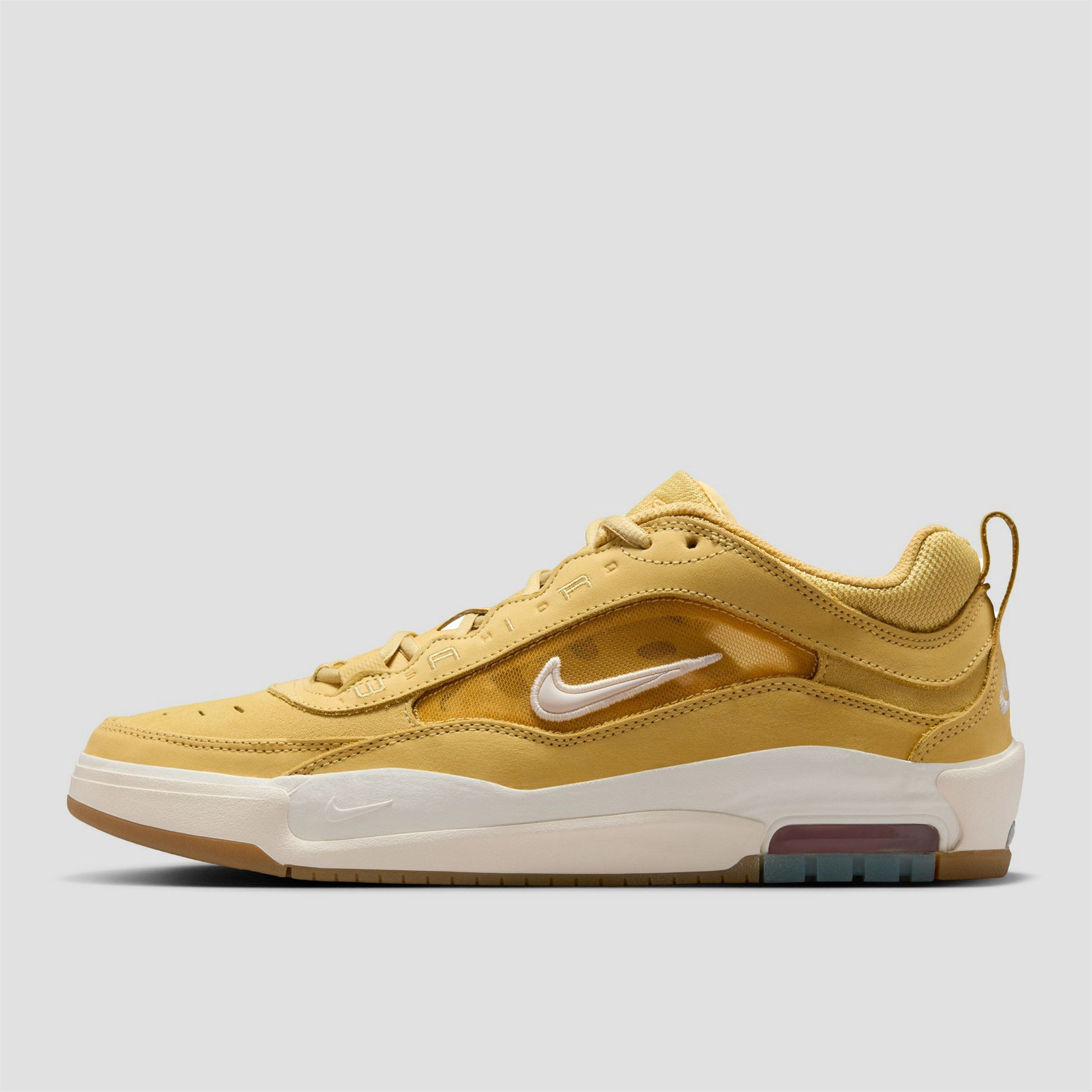Nike SB Air Max Ishod Skate Shoes Saturn Gold / Sail / Saturn Gold / Solar Flare