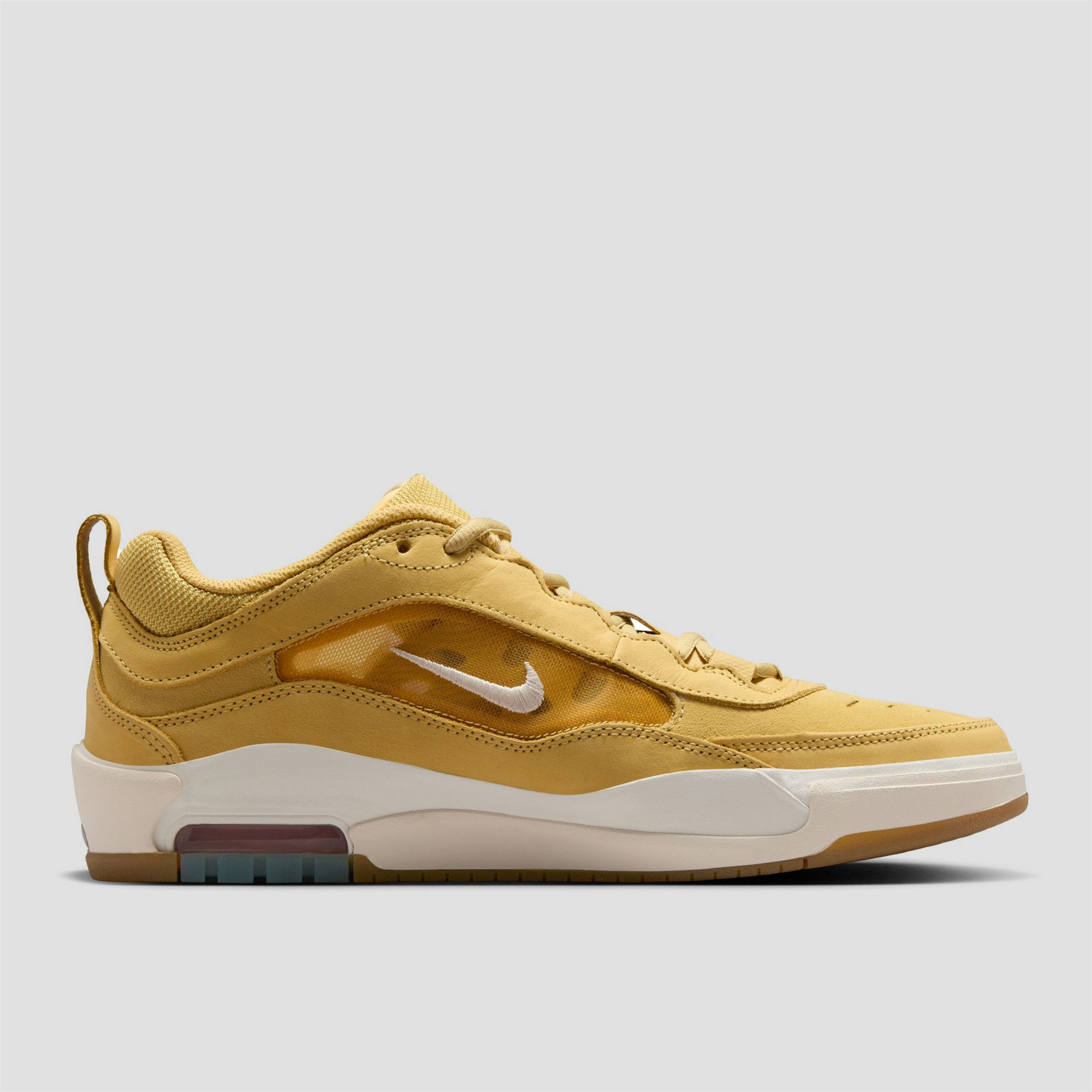 Nike SB Air Max Ishod Skate Shoes Saturn Gold / Sail / Saturn Gold / Solar Flare