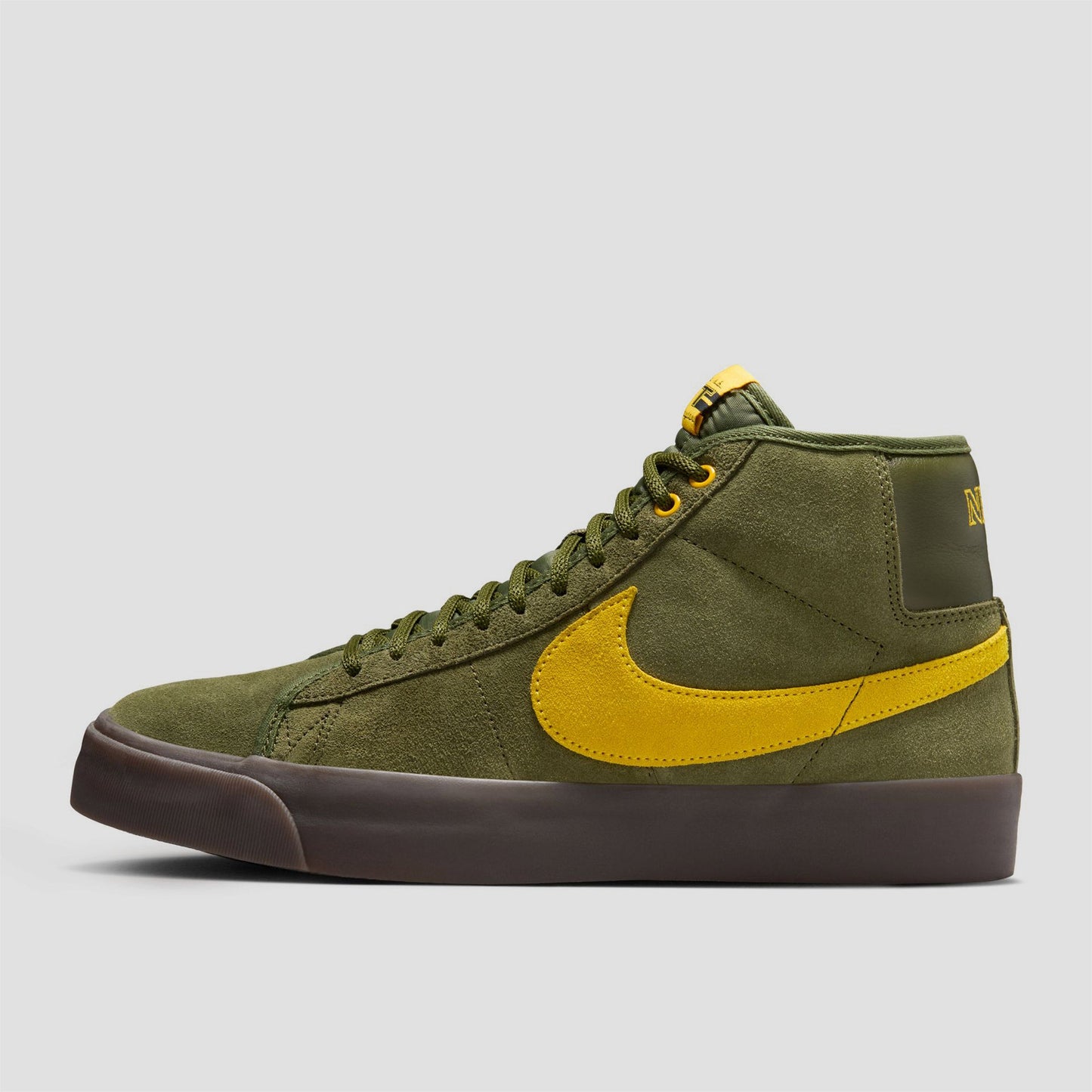 Nike SB Blazer Mid x Anti Hero Skate Shoes Rough Green / Amarillo / Rough Green