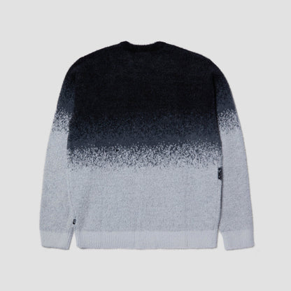 HUF Horizon Mohair Crew Charcoal