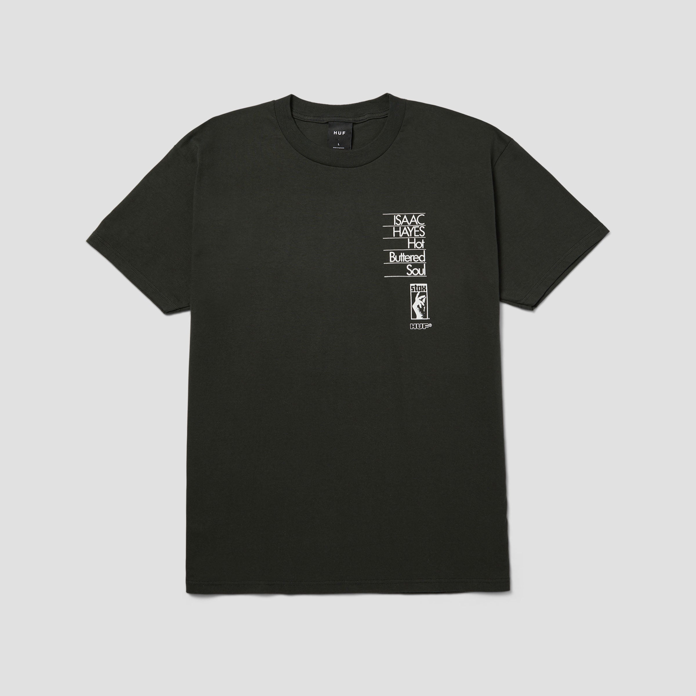 HUF X Isaac Hayes Hot Buttered Heavyweight T-Shirt Vintage Black