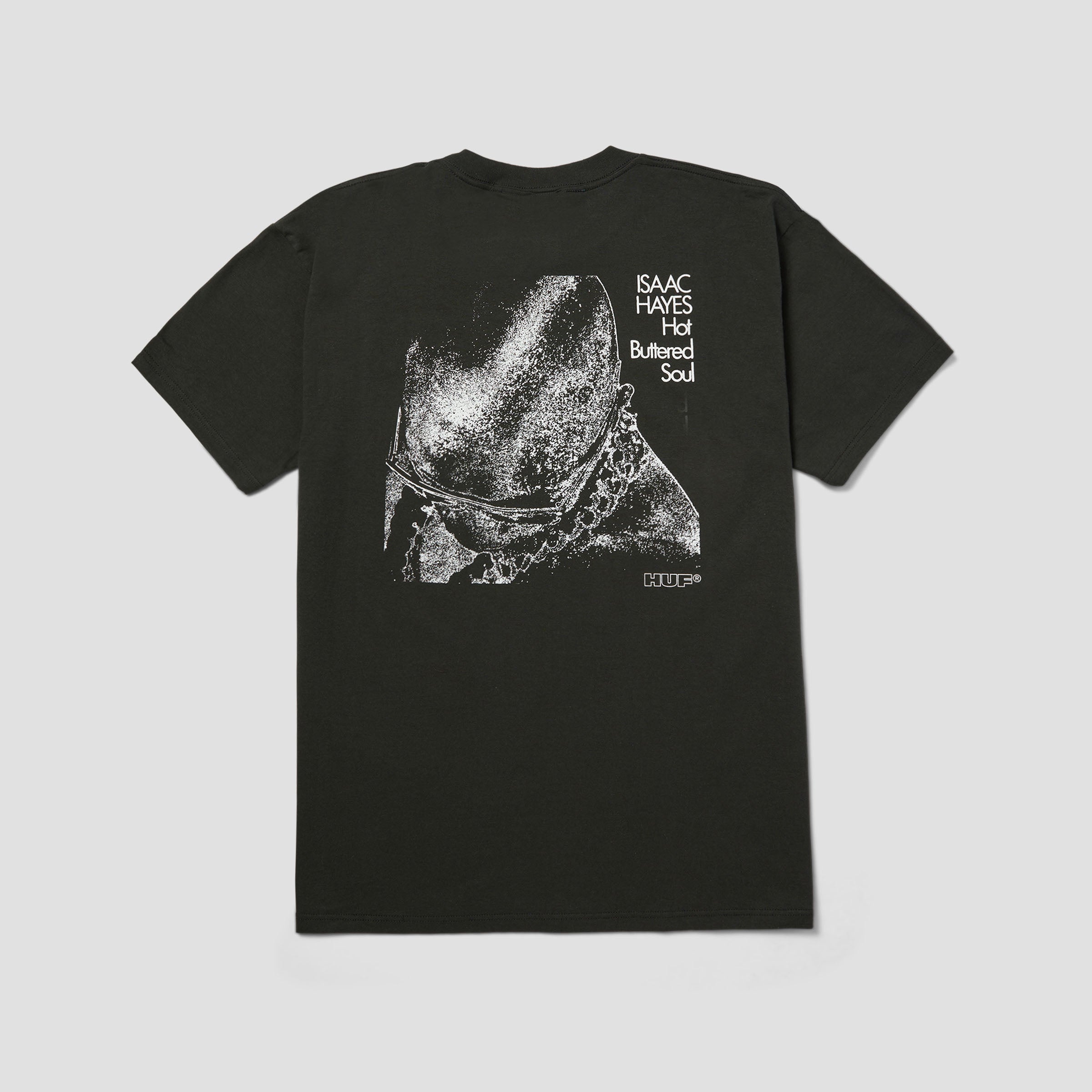 HUF X Isaac Hayes Hot Buttered Heavyweight T-Shirt Vintage Black