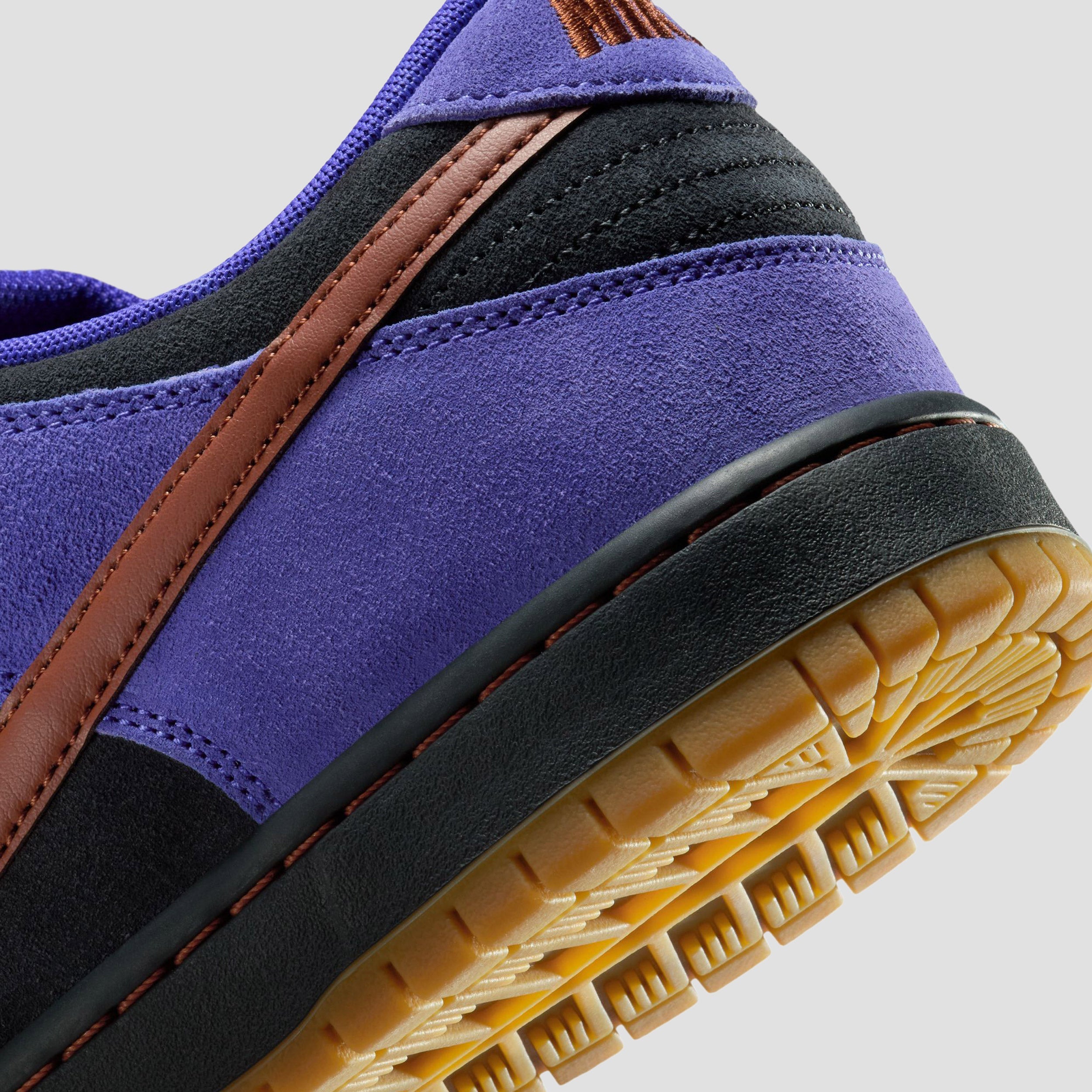 Nike SB Dunk Low Pro Skate Shoes Persian Violet / Cinnamon / Off Noir