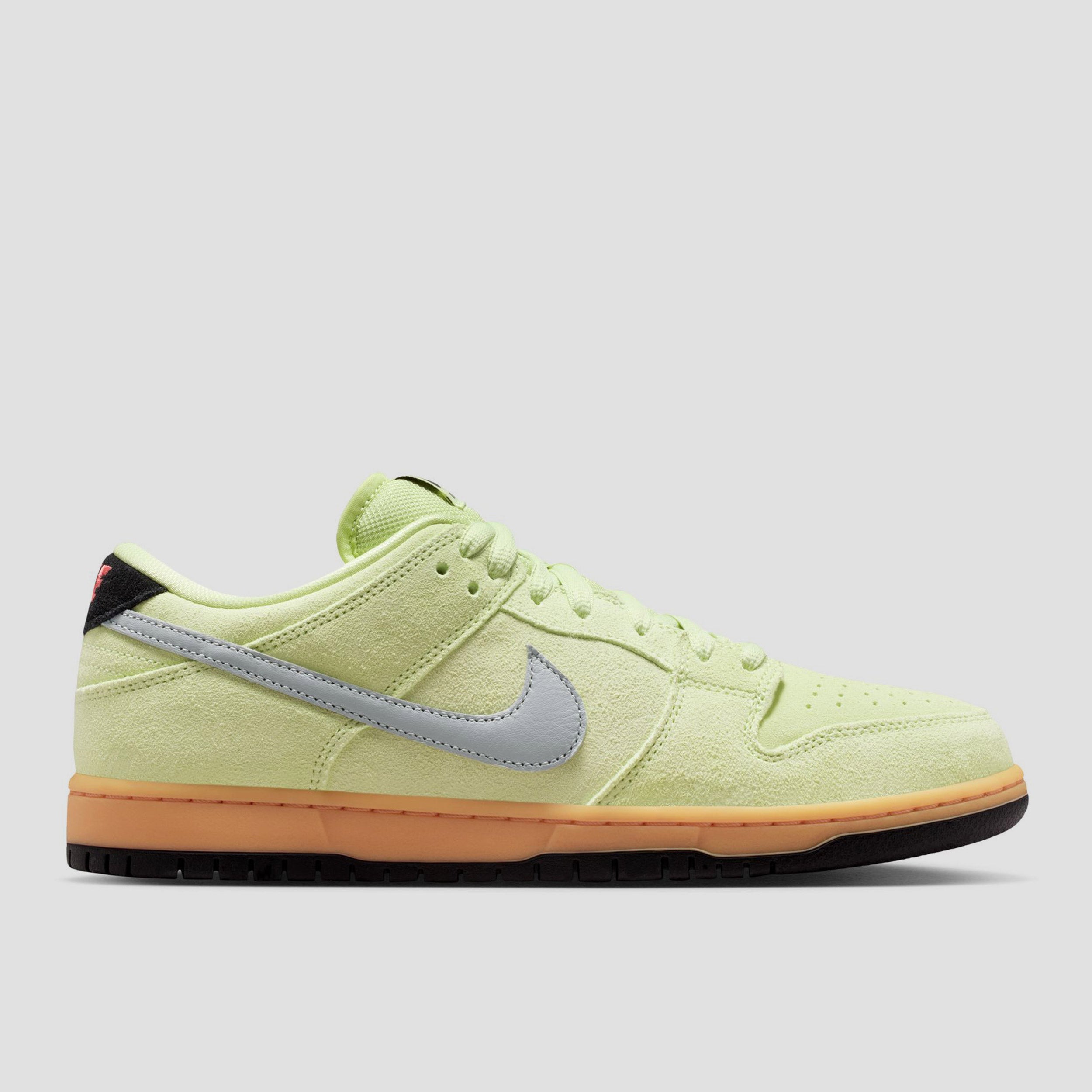 Nike SB Dunk Low Pro PRM Skate Shoes Light Liquid Lime / Wolf Grey / Black