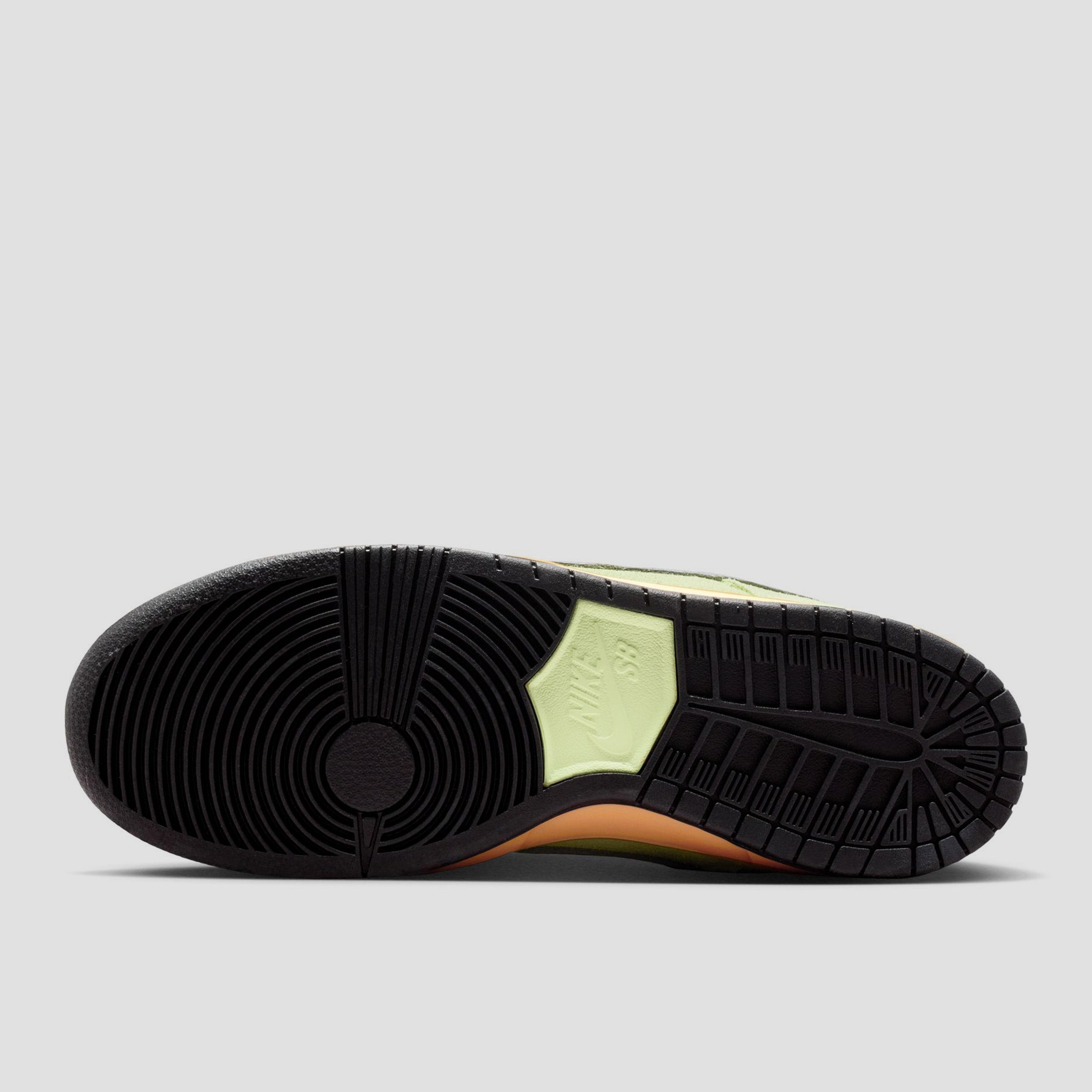 Nike SB Dunk Low Pro PRM Skate Shoes Light Liquid Lime / Wolf Grey / Black