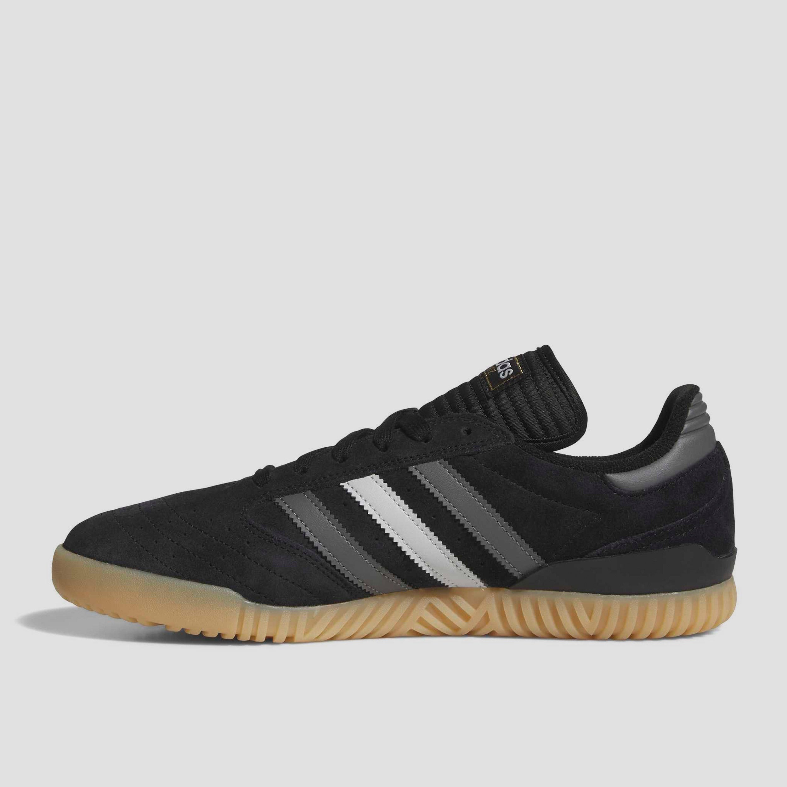 Adidas Busenitz Indoor Super Core Skate Shoes Black / Grey Four / Grey Two