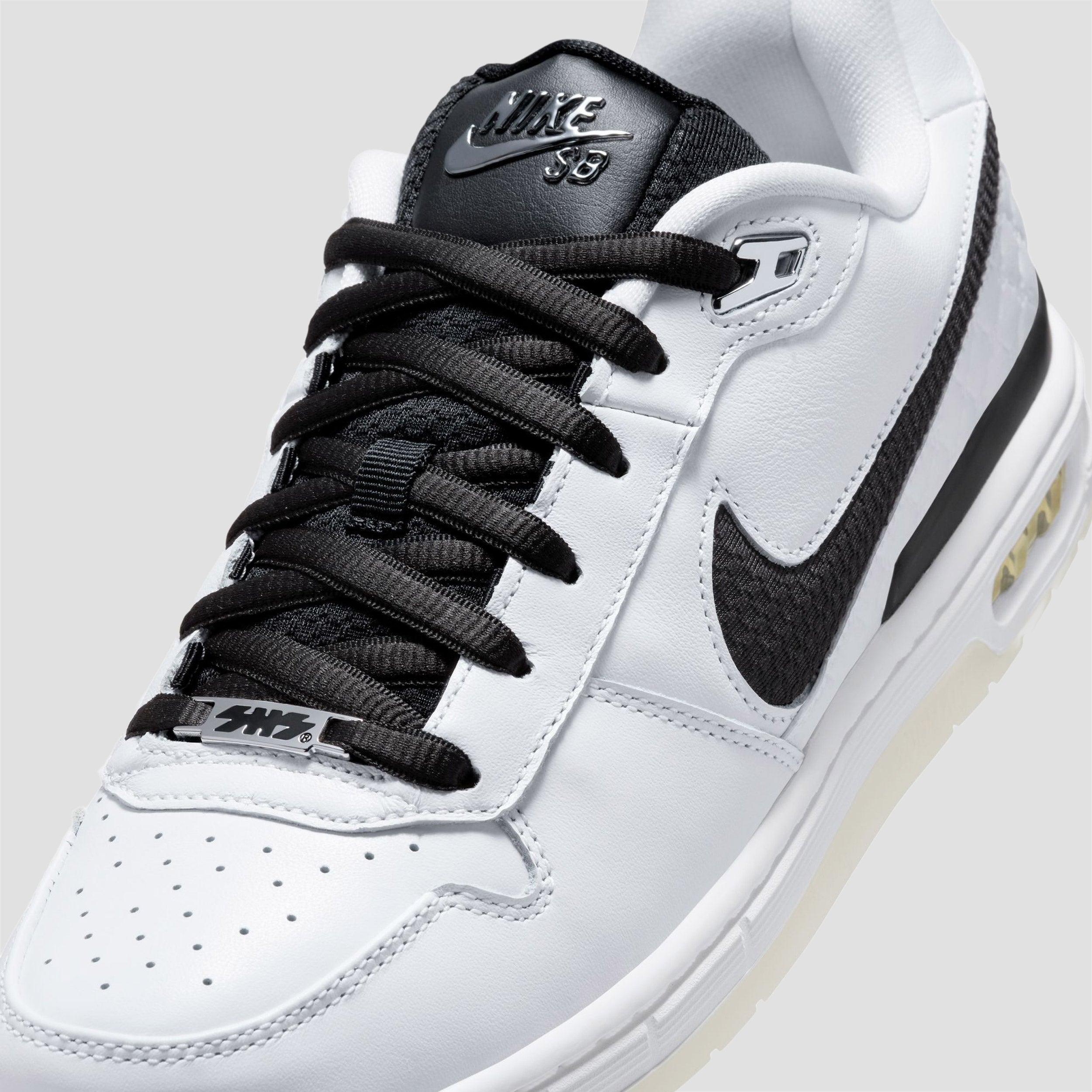 Nike SB P-Rod 1 Skate Shoes White / Black / White / Clear