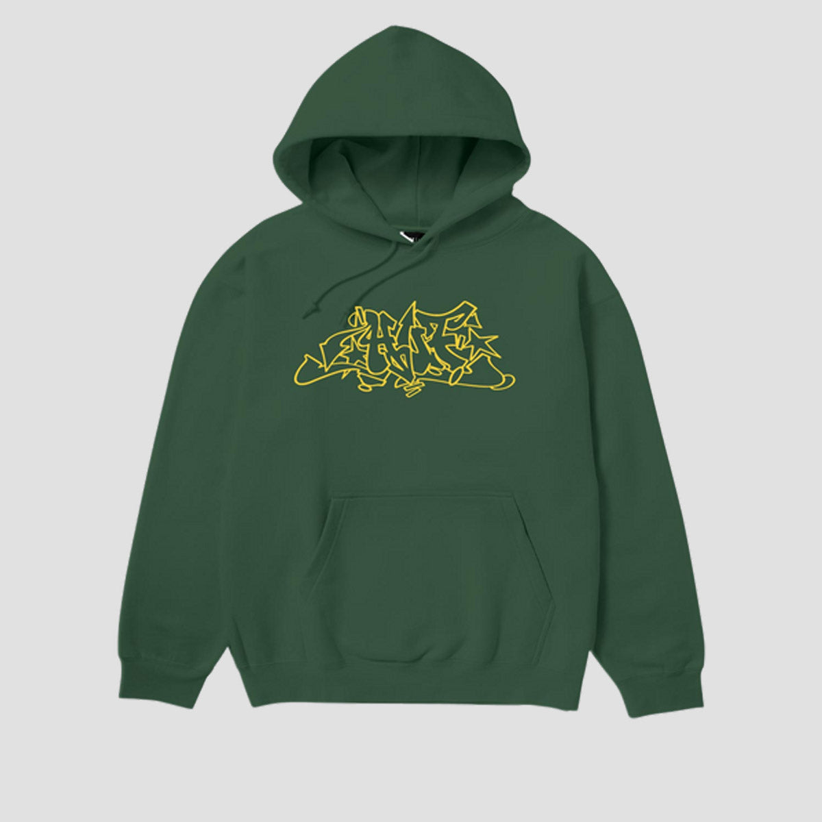 HUF Outlines Hood Forest Green
