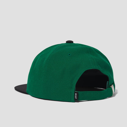 HUF Set Classic H 6 Panel Cap Green