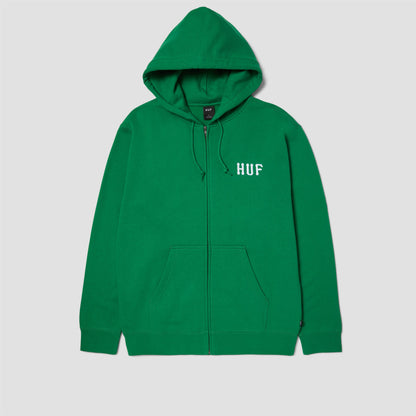 HUF Set Classic Logo Full Zip Hood Clover