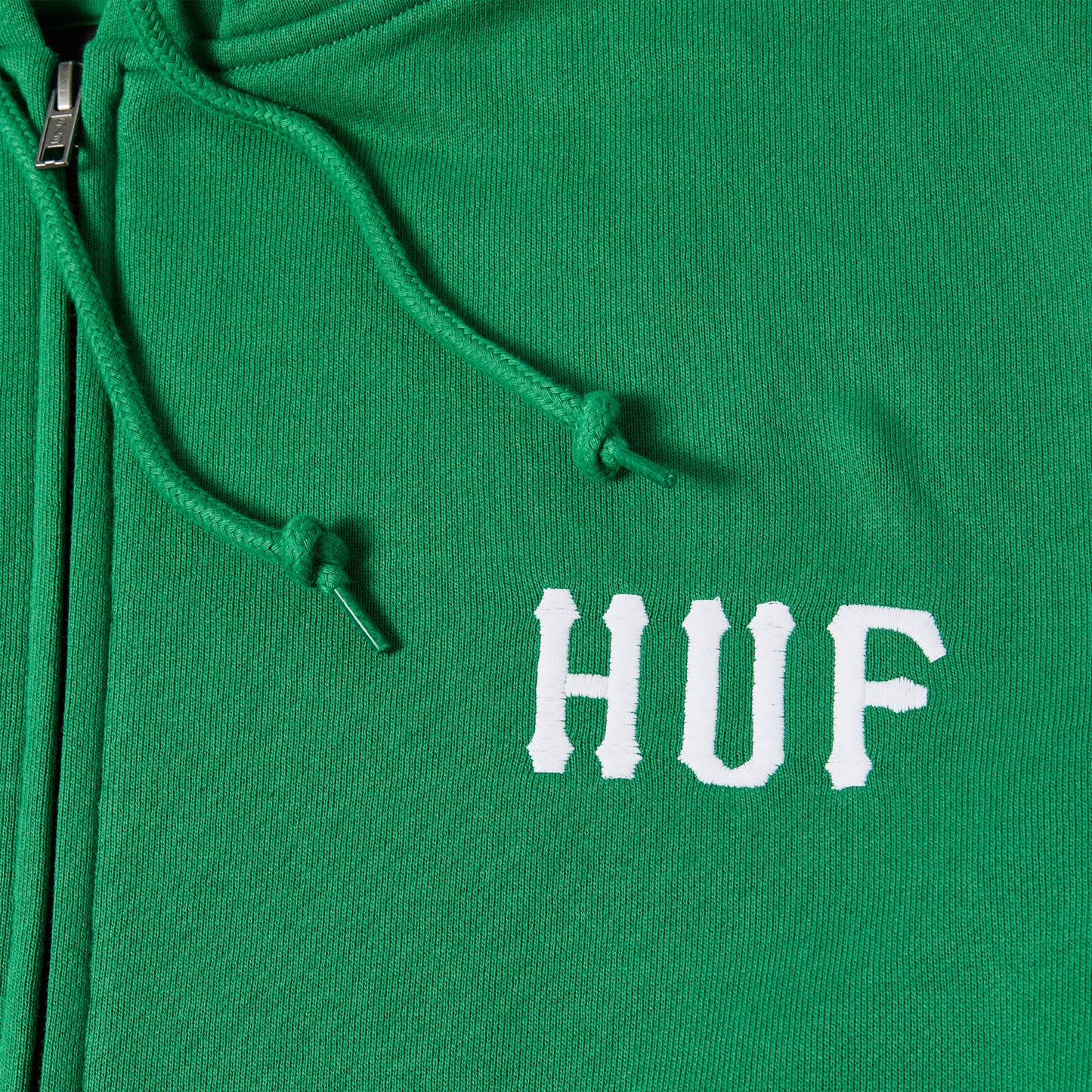 HUF Set Classic Logo Full Zip Hood Clover