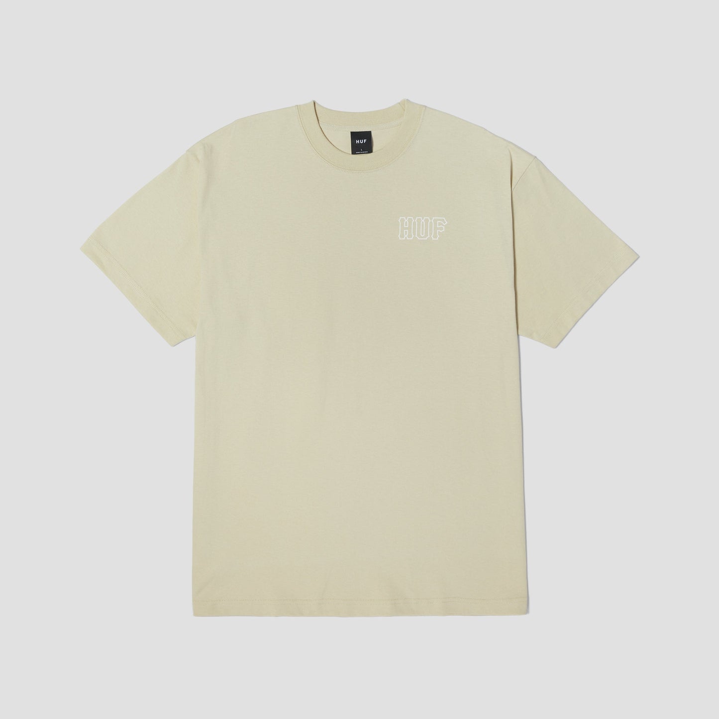 HUF Set H Shortsleeve T-Shirt Stone