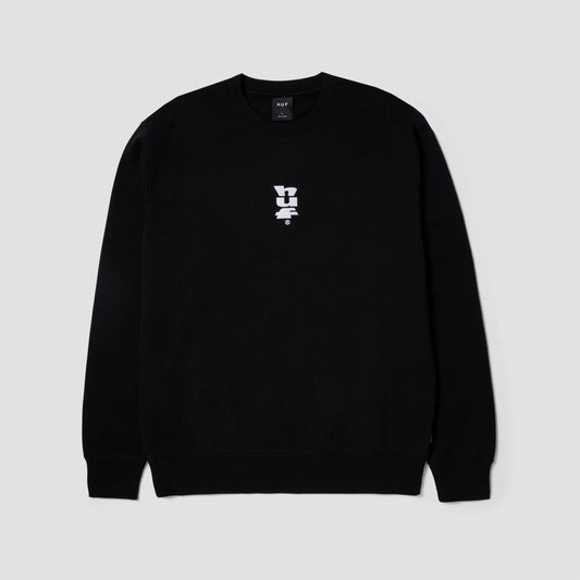 HUF Set Megablast Crew Black