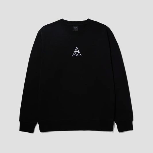 Huf Set Triple Triangle Crewneck Black