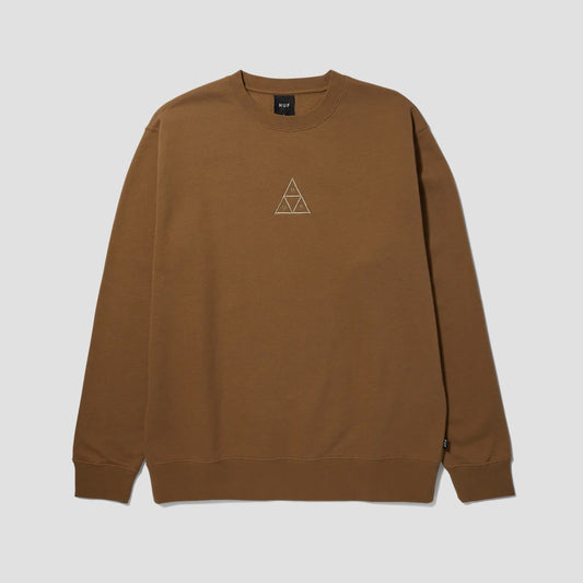 Huf Set Triple Triangle Crewneck Camel