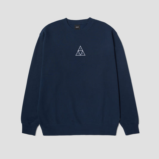 HUF Set Triple Triangle Crewneck Nightshade