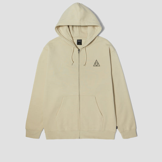 HUF Set TT Full Zip Hood Stone