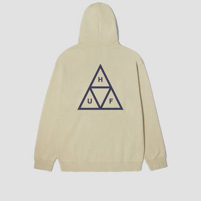 HUF Set TT Pullover Hood Stone