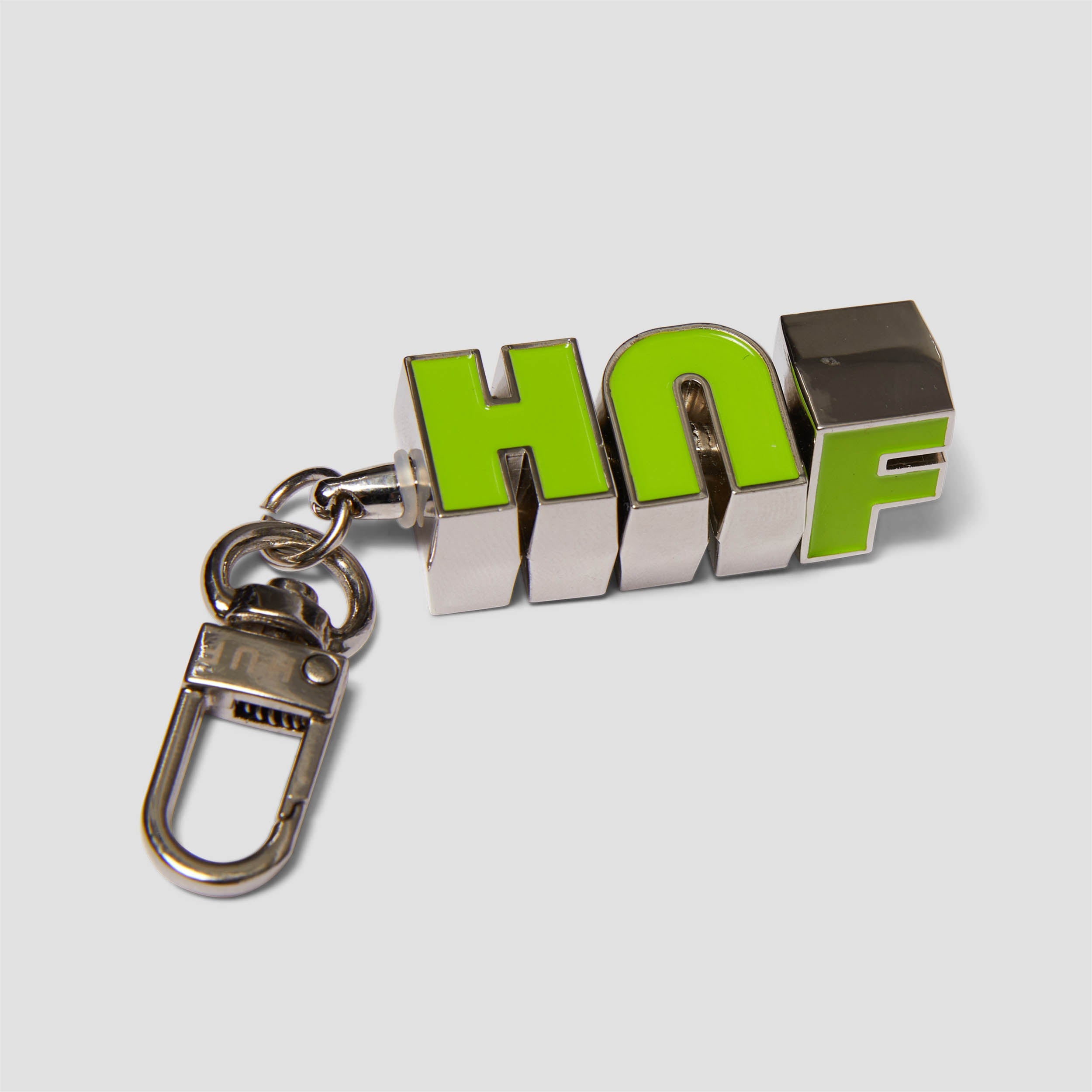 HUF Swivel Keychain Silver