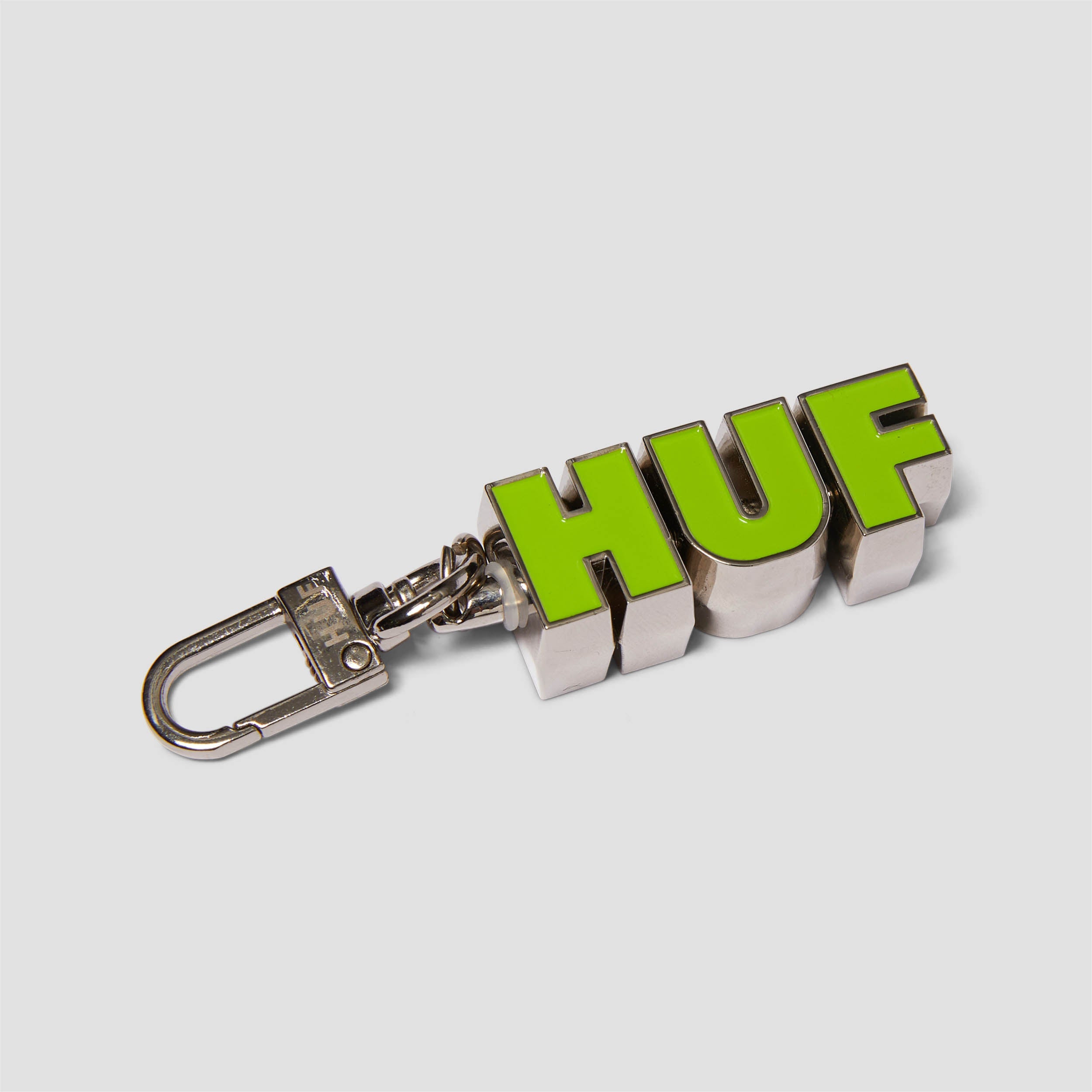 HUF Swivel Keychain Silver