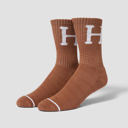 HUF Variety 3 Pack Sock Brown