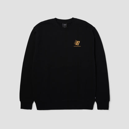 HUF X Bronze Crew Black