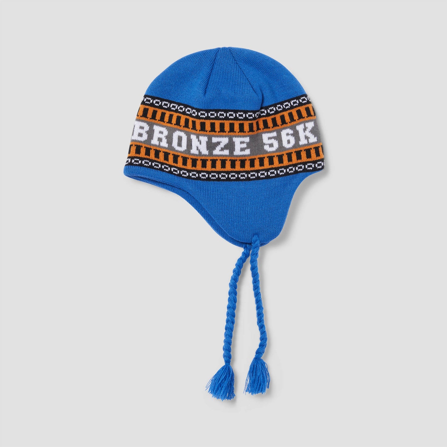 HUF X Bronze Flap Beanie Blue