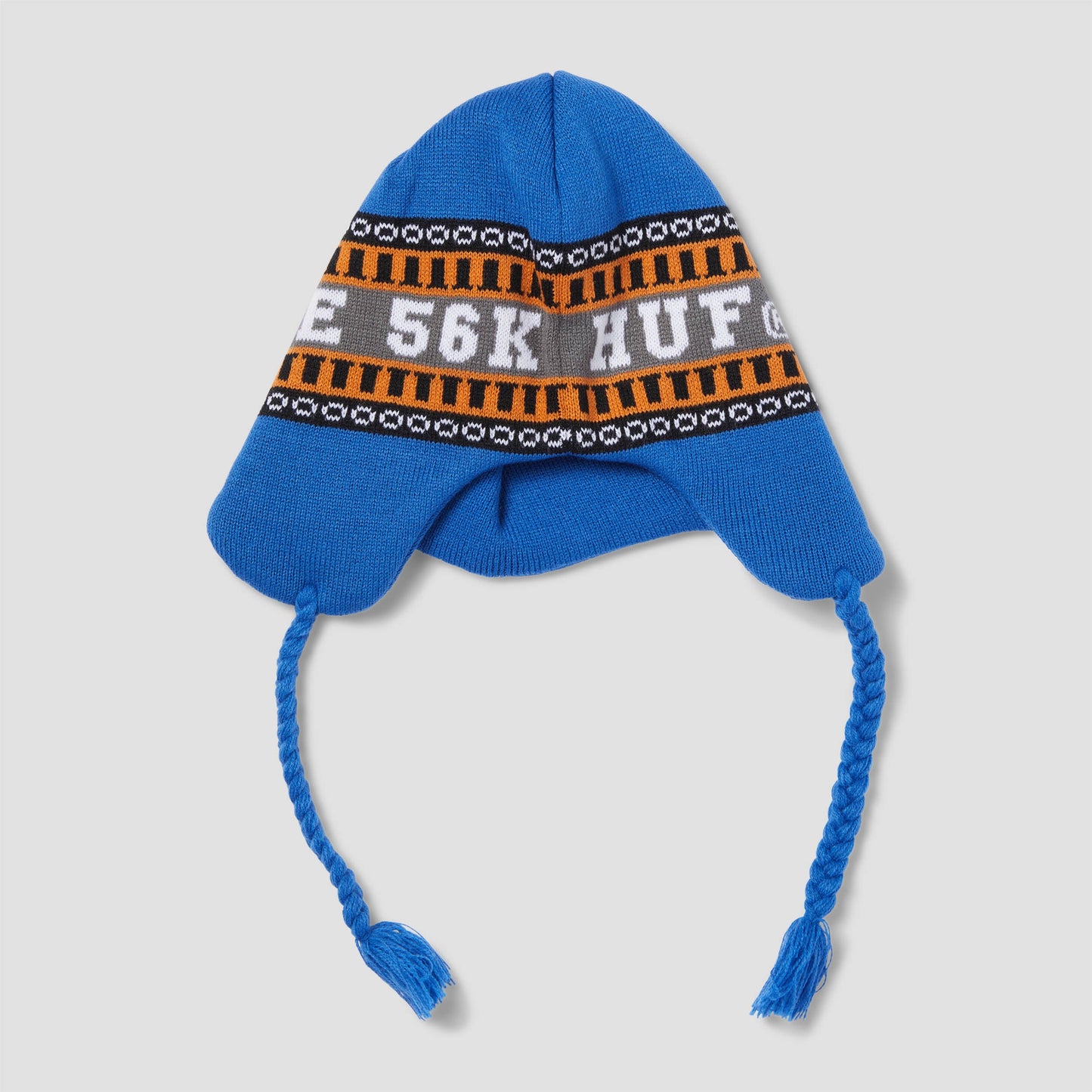 HUF X Bronze Flap Beanie Blue