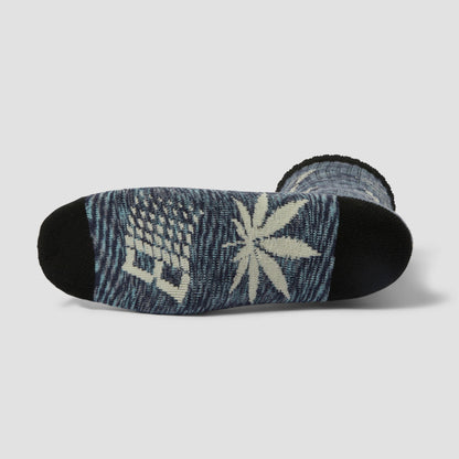 HUF X Bronze Plantlife Marled Socks Black