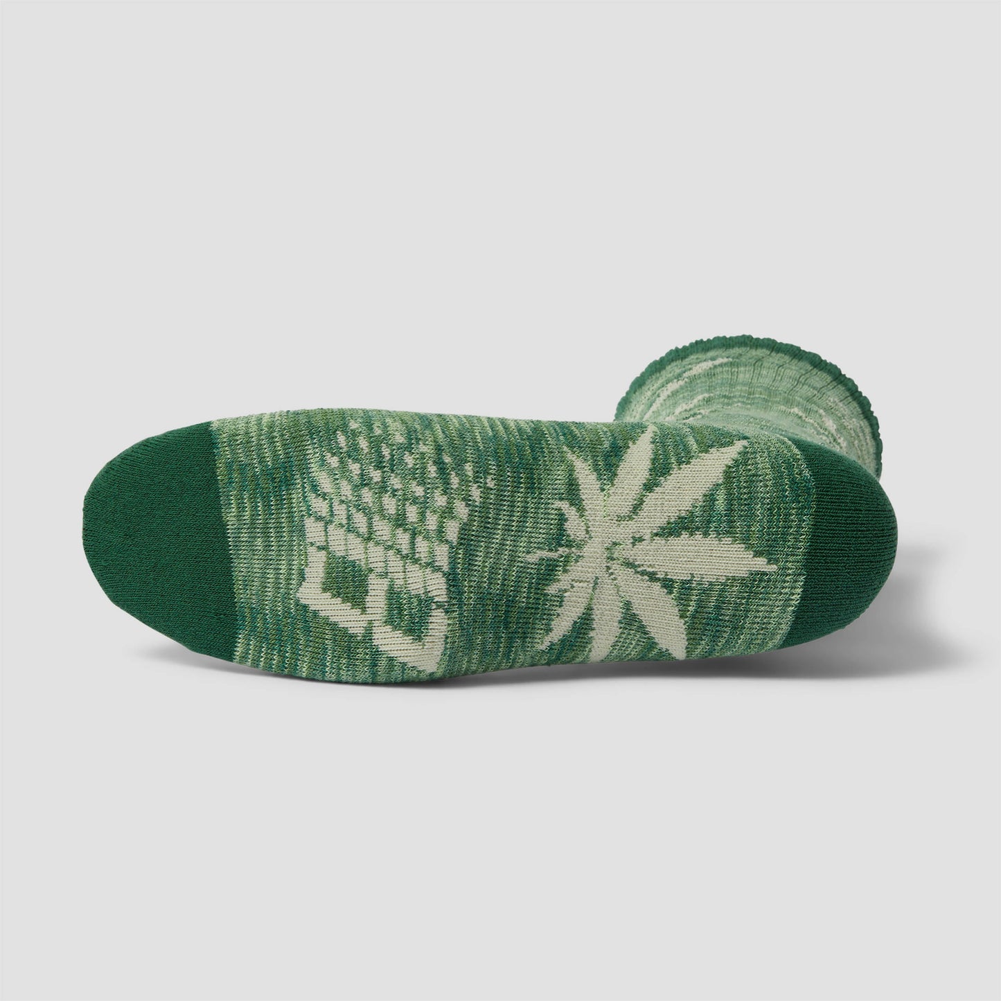 HUF X Bronze Plantlife Marled Socks Green