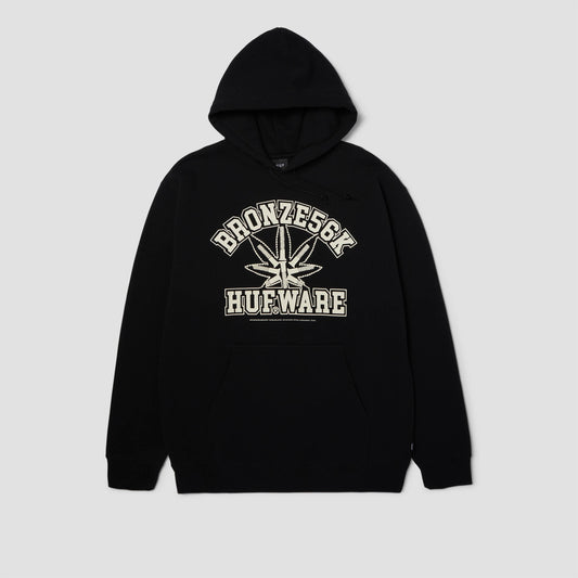 HUF X Bronze Plantware Pullover Hoodie Black